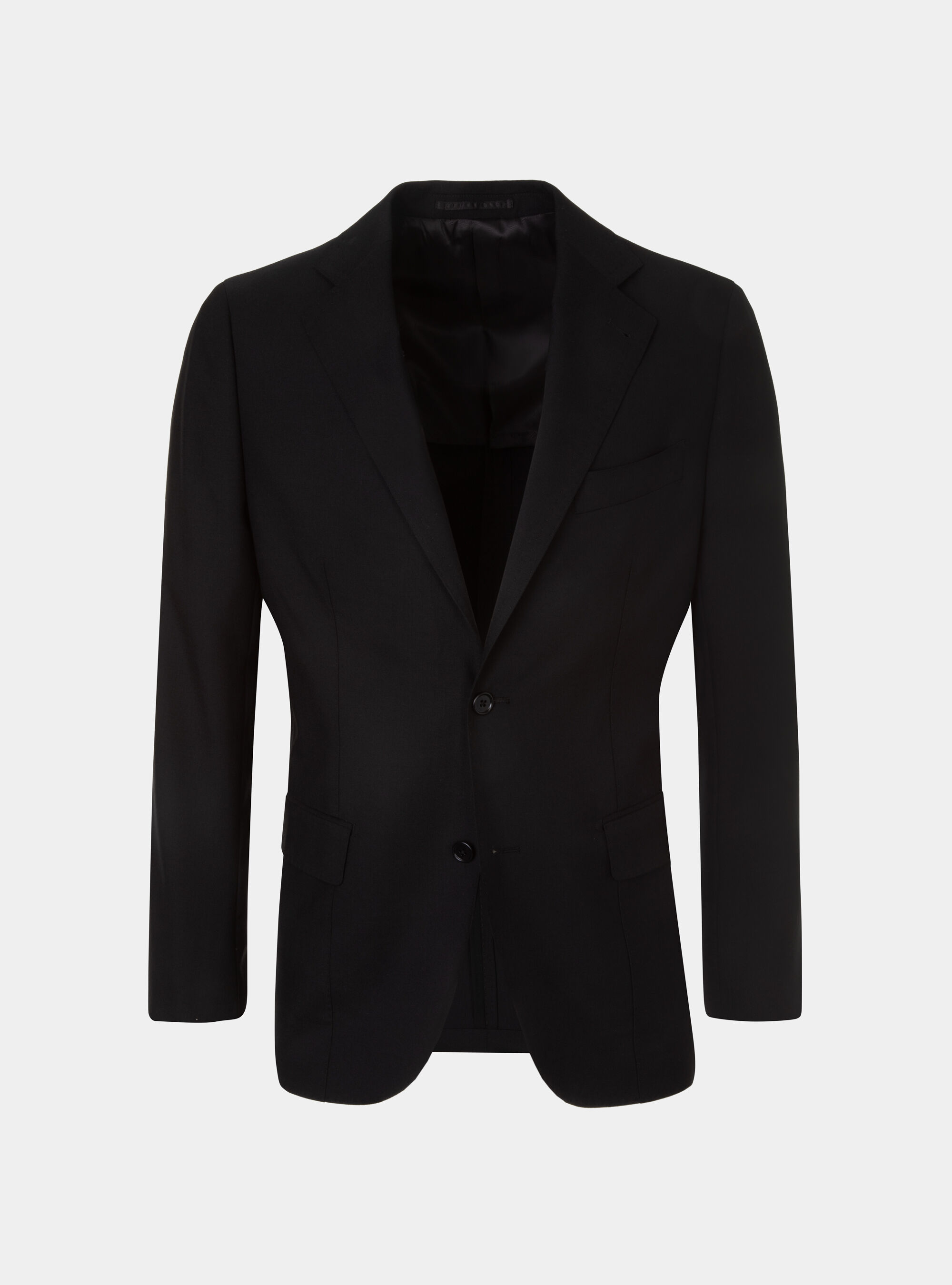 Suit blazer in pure wool Vitale Barberis Canonico fabric, BLACK