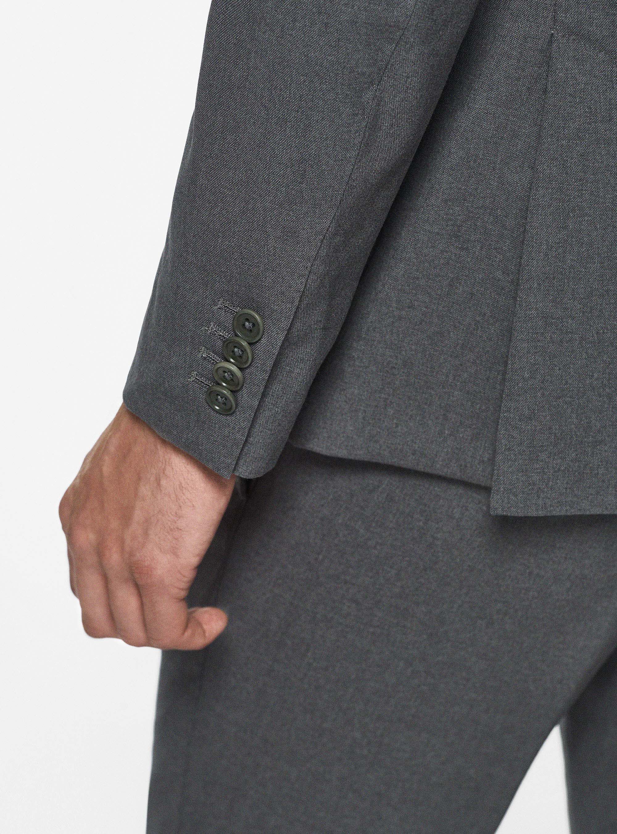Cerruti pure wool travel blazer, GREY