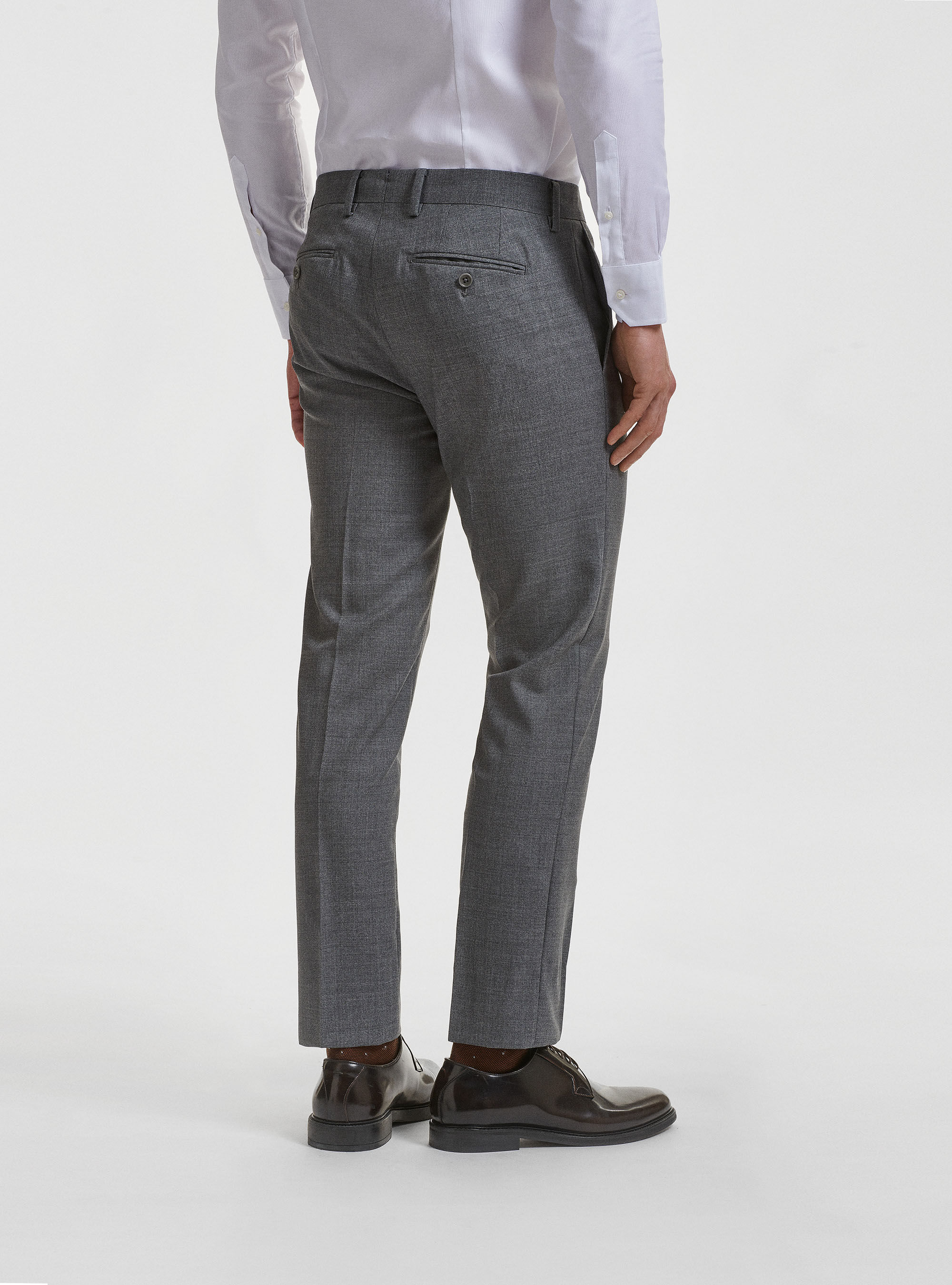 Anzughose aus reiner Wolle Vitale Barberis Canonico, GRIGIO 0120C