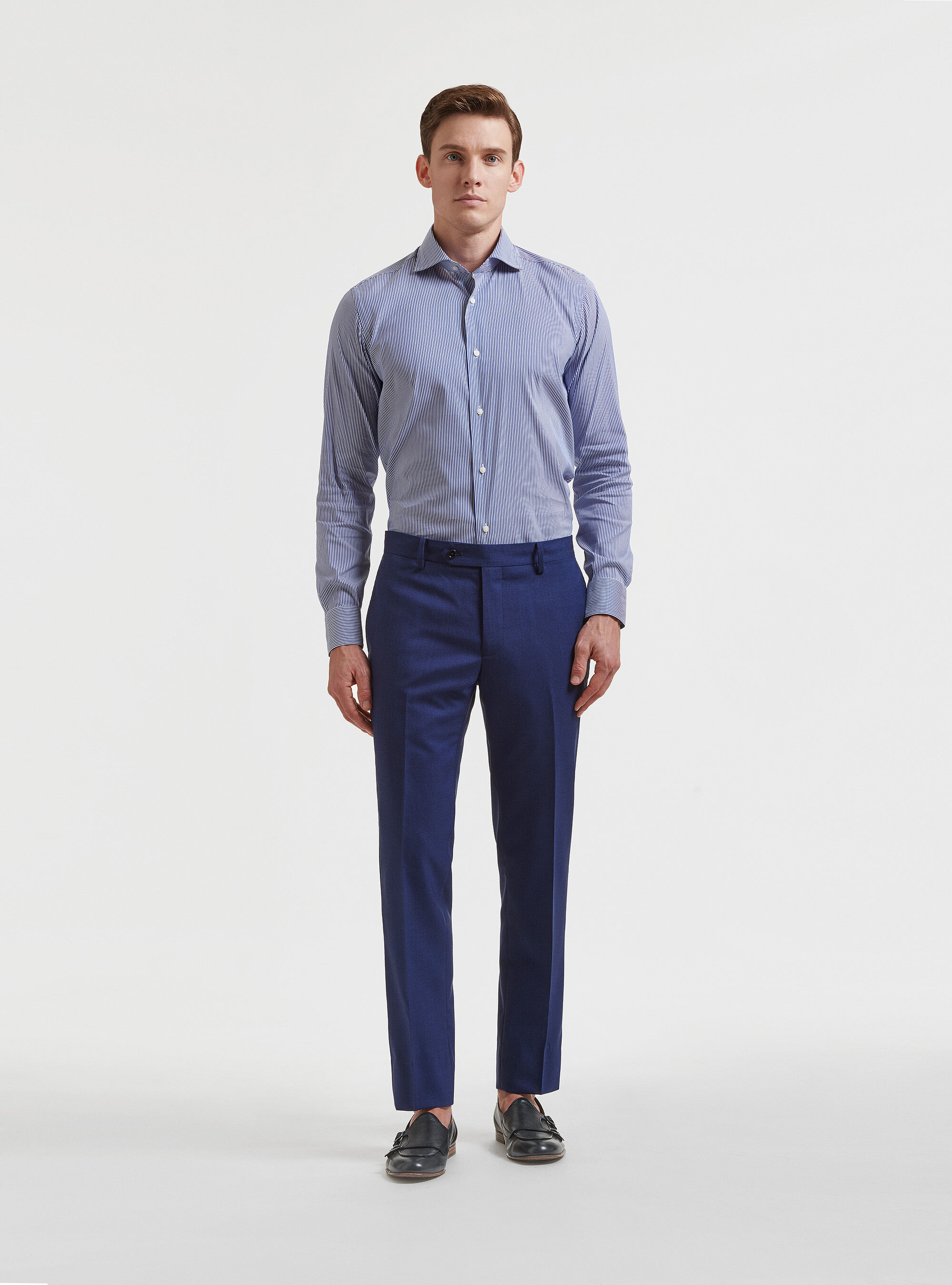 Anzughose aus reiner Wolle Vitale Barberis Canonico, BLUE 0241C
