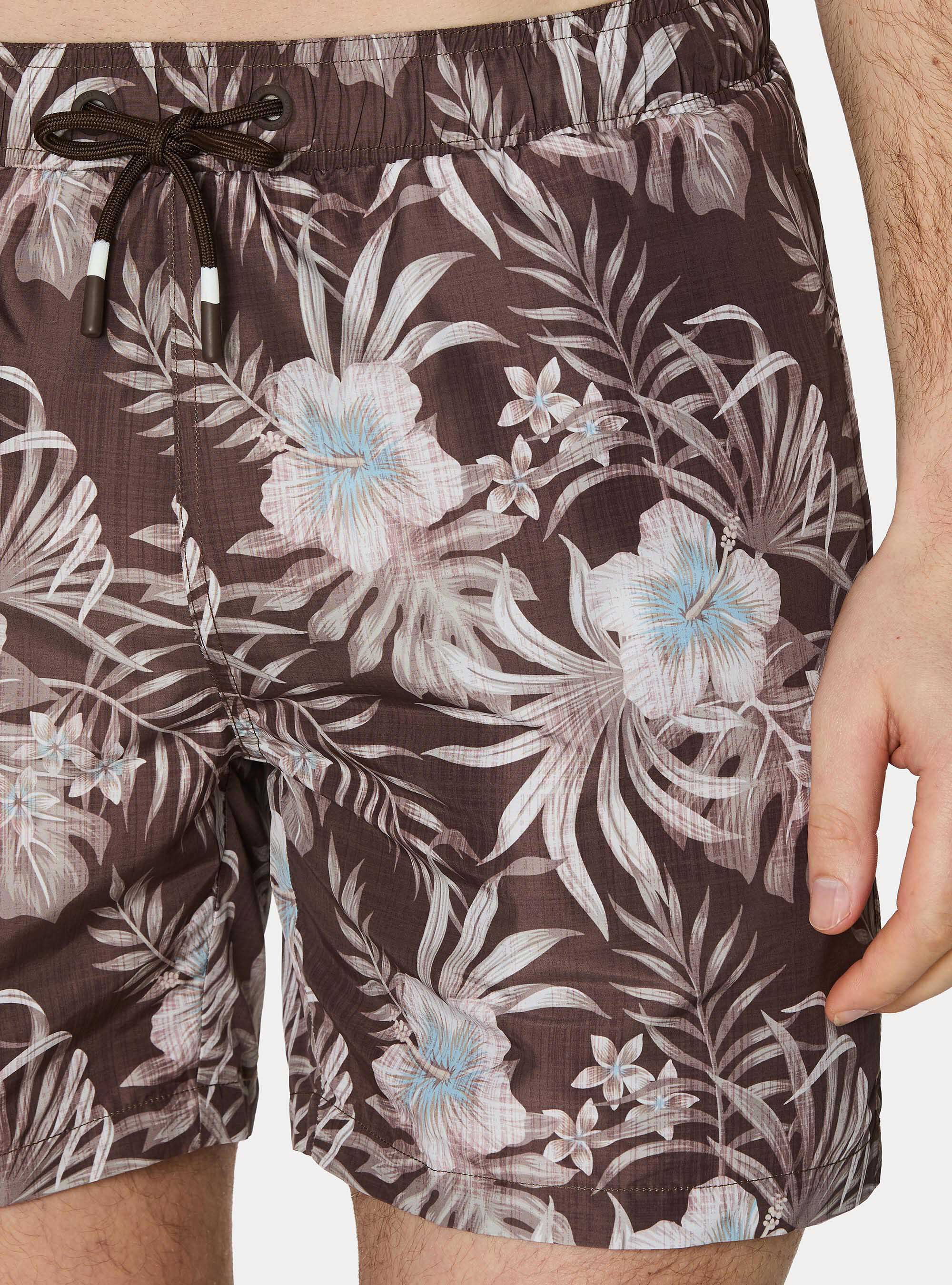 Badeanzug mit Blumenmuster