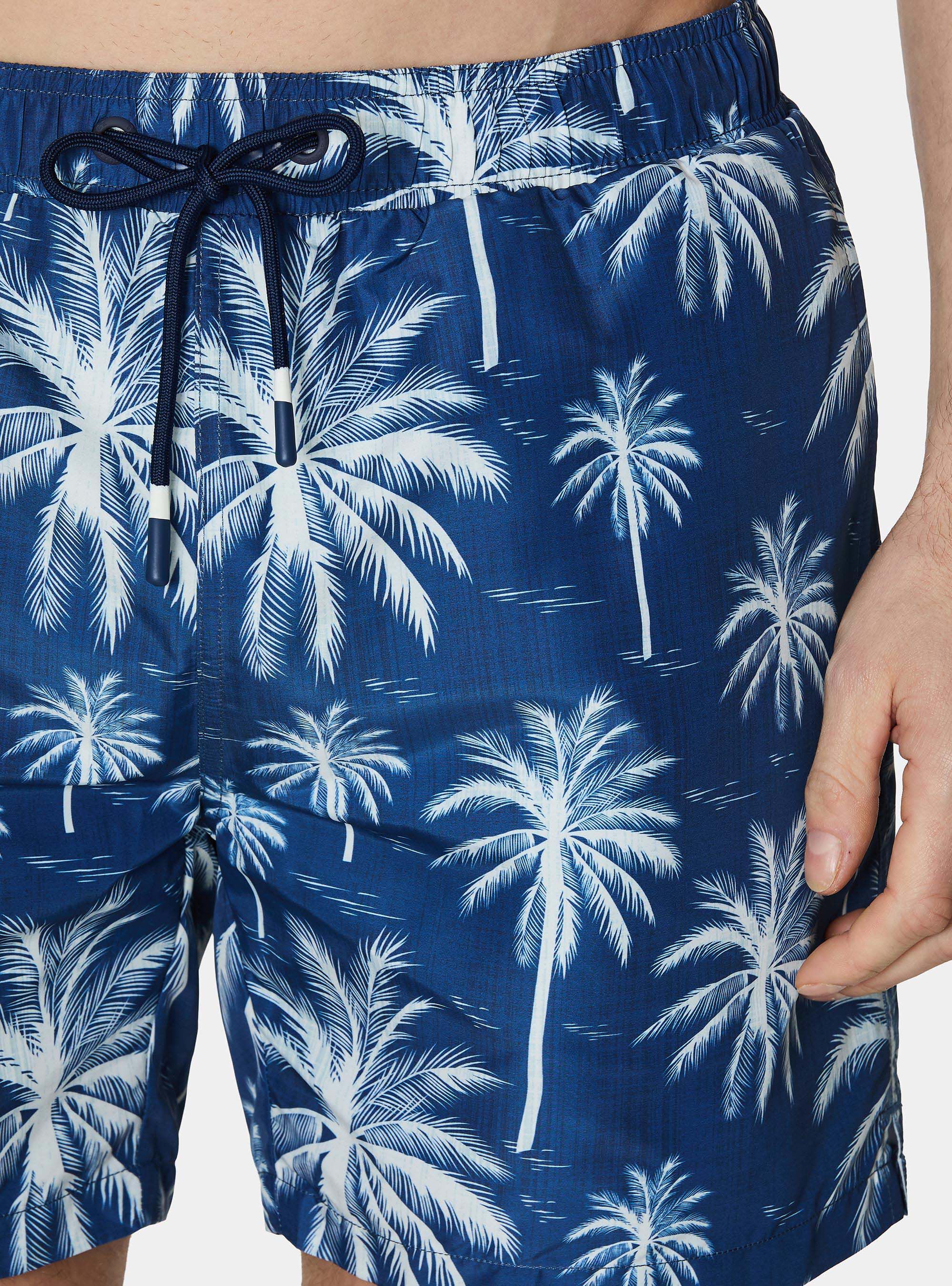 Badeanzug mit Palmenprint