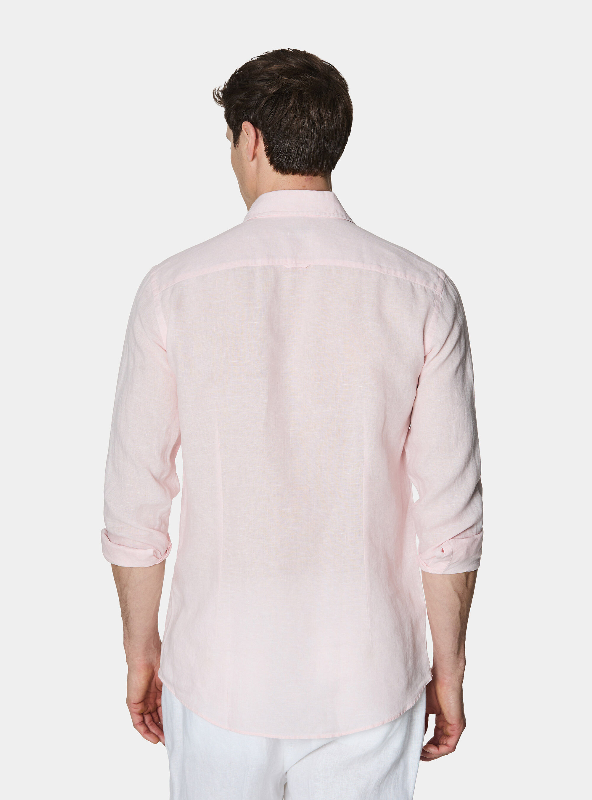 Pure linen shirt, PINK
