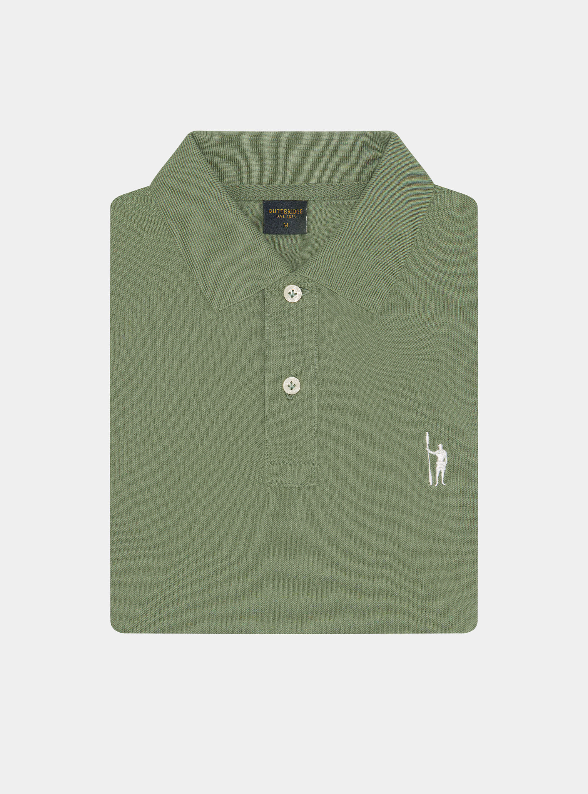 Klassisches Piqu&eacute;-Poloshirt, VERDE SALVIA 0604C