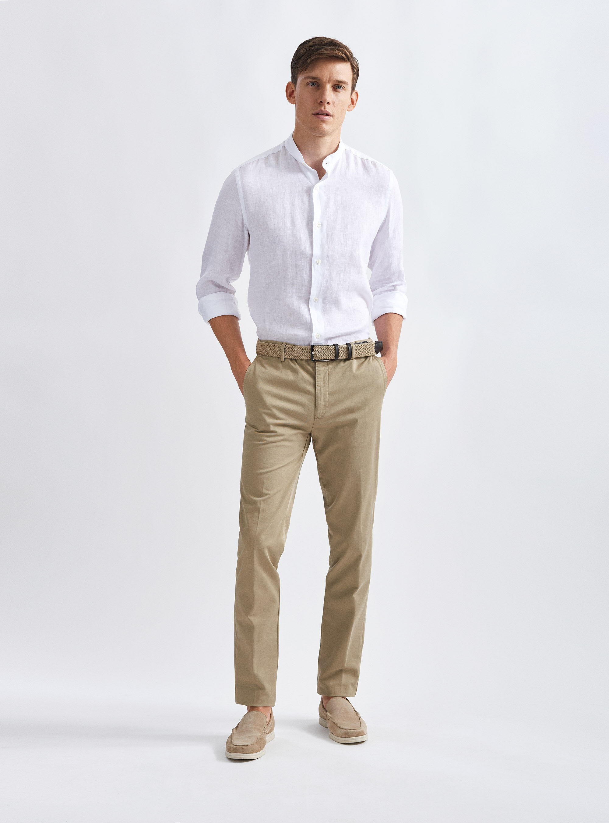 Pure Linen Korean Shirt