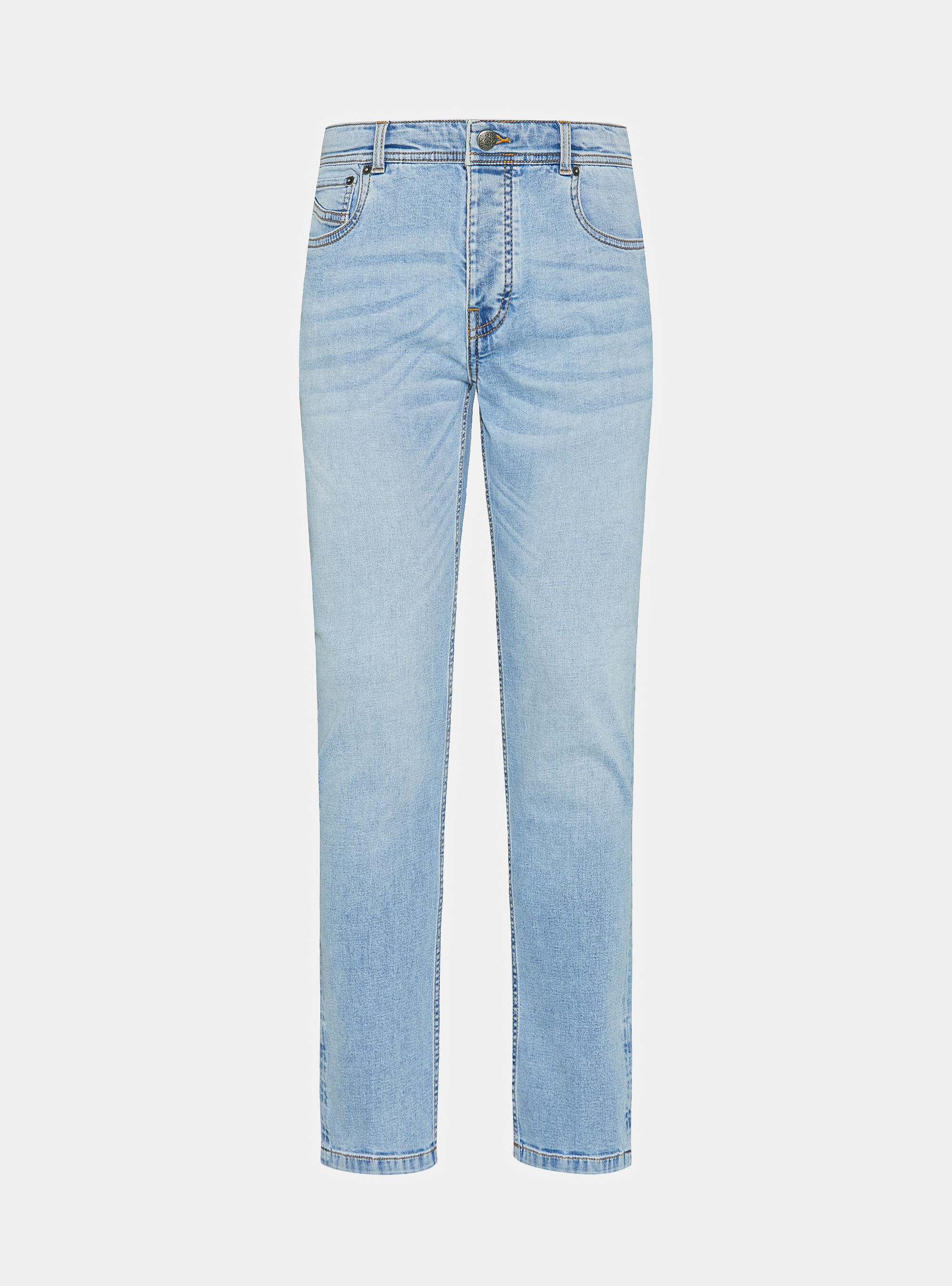 5 Regular fit denim pockets, LIGHT BLUE