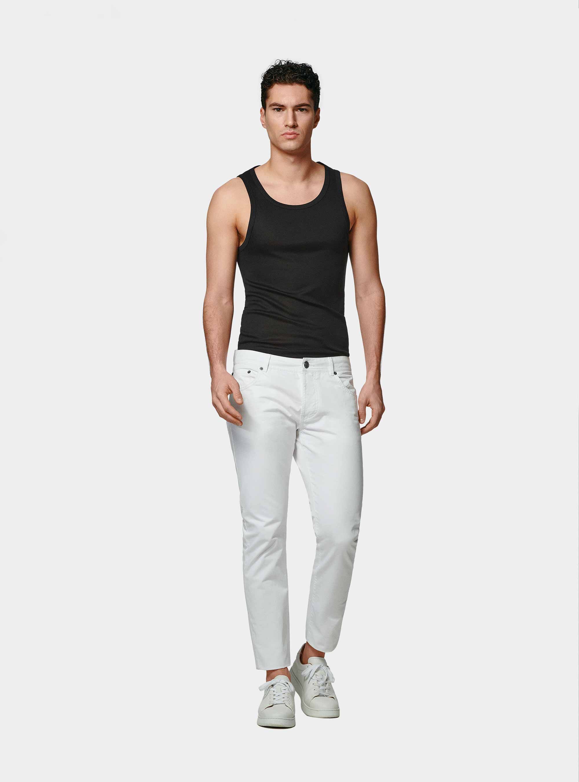 Cotton thread tank top