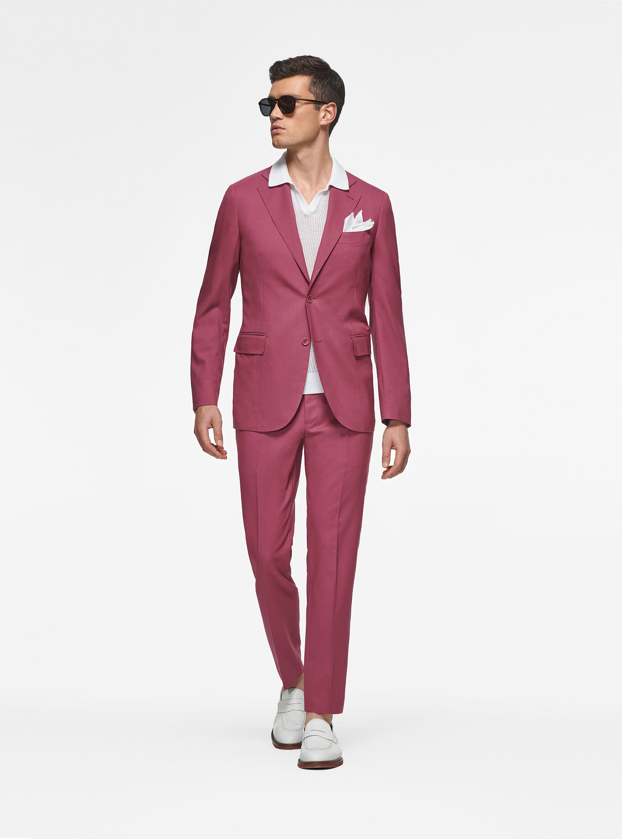 Veste en pure laine Vitale Barberis Canonico, OIGNON