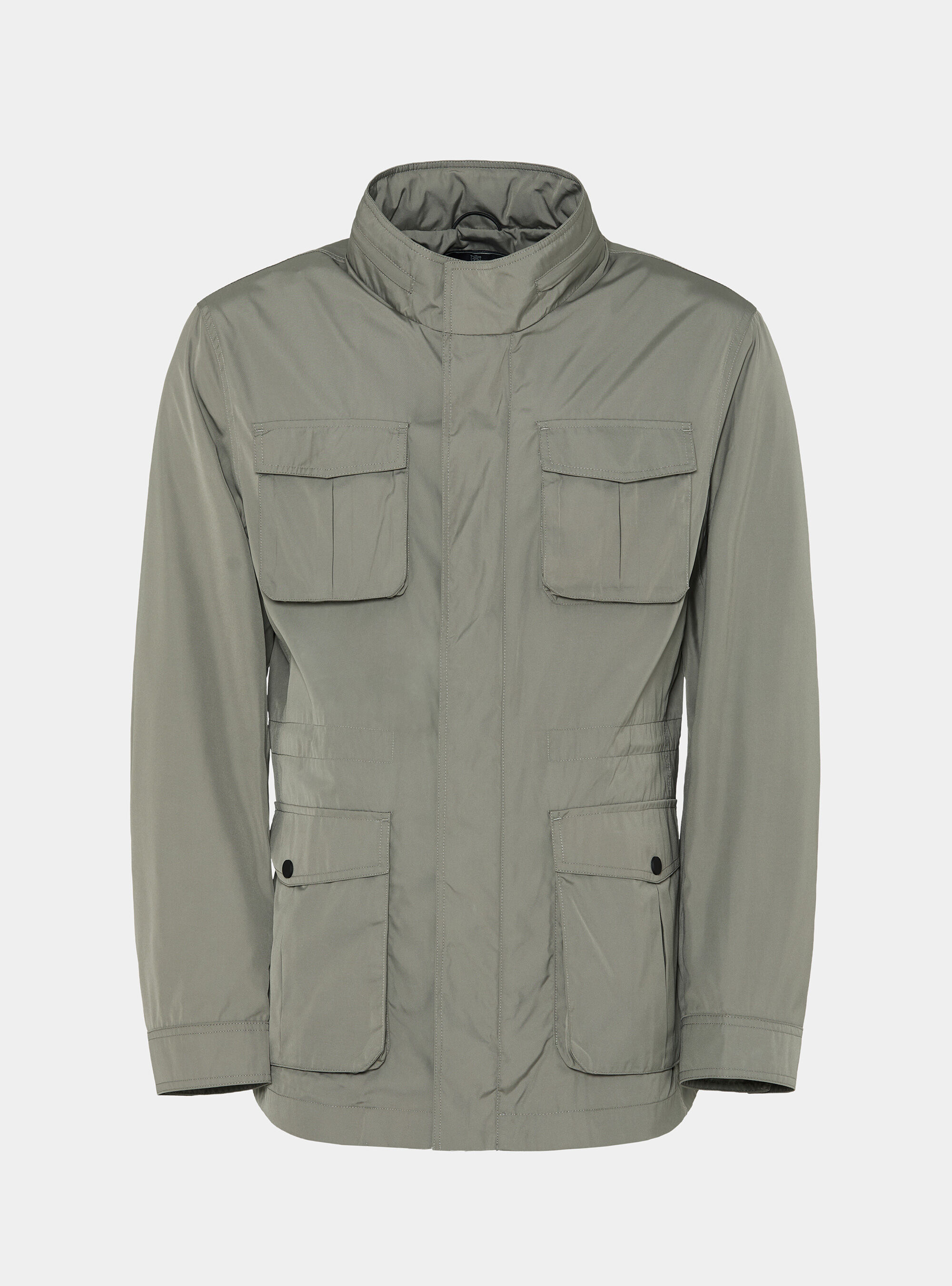 Field jacket in technical fabric, SALVIA 0602C