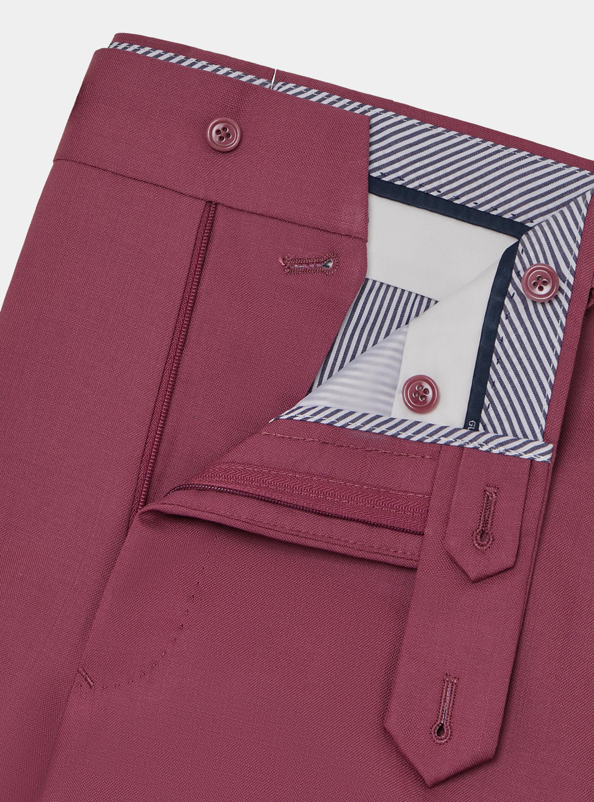 Pantalon en pure laine Vitale Barberis Canonico, OIGNON