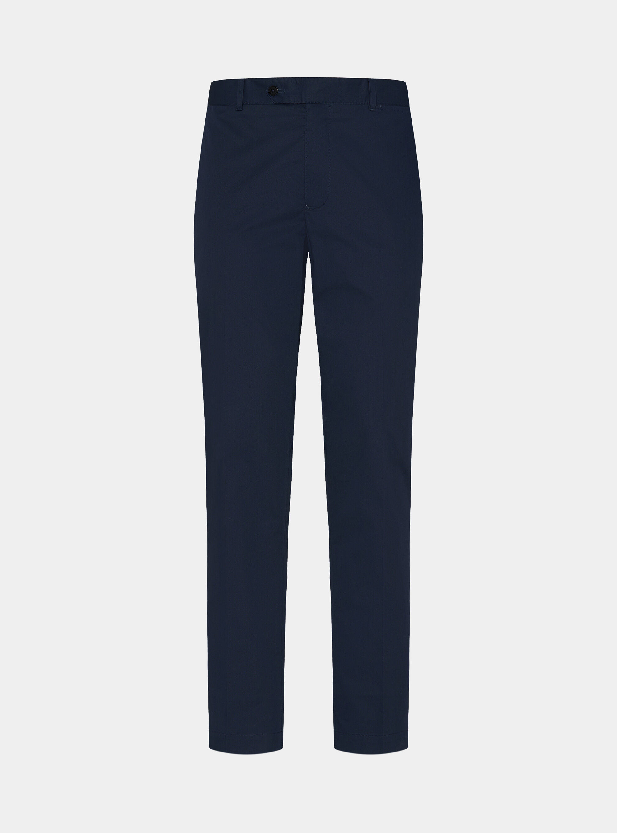 Lightweight twill slim fit chino trousers, NAVY BLUE