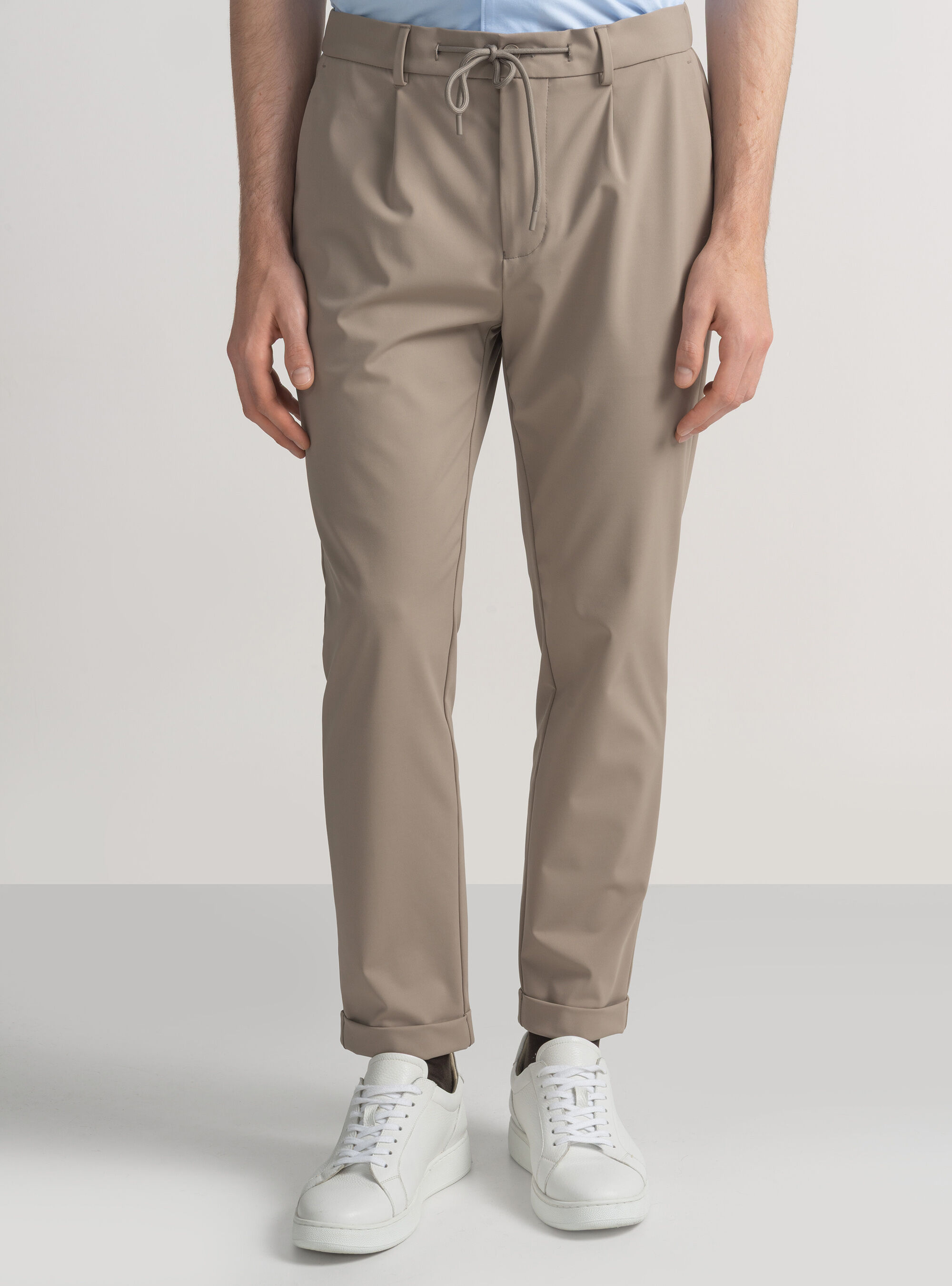 GT01 trousers in stretch nylon