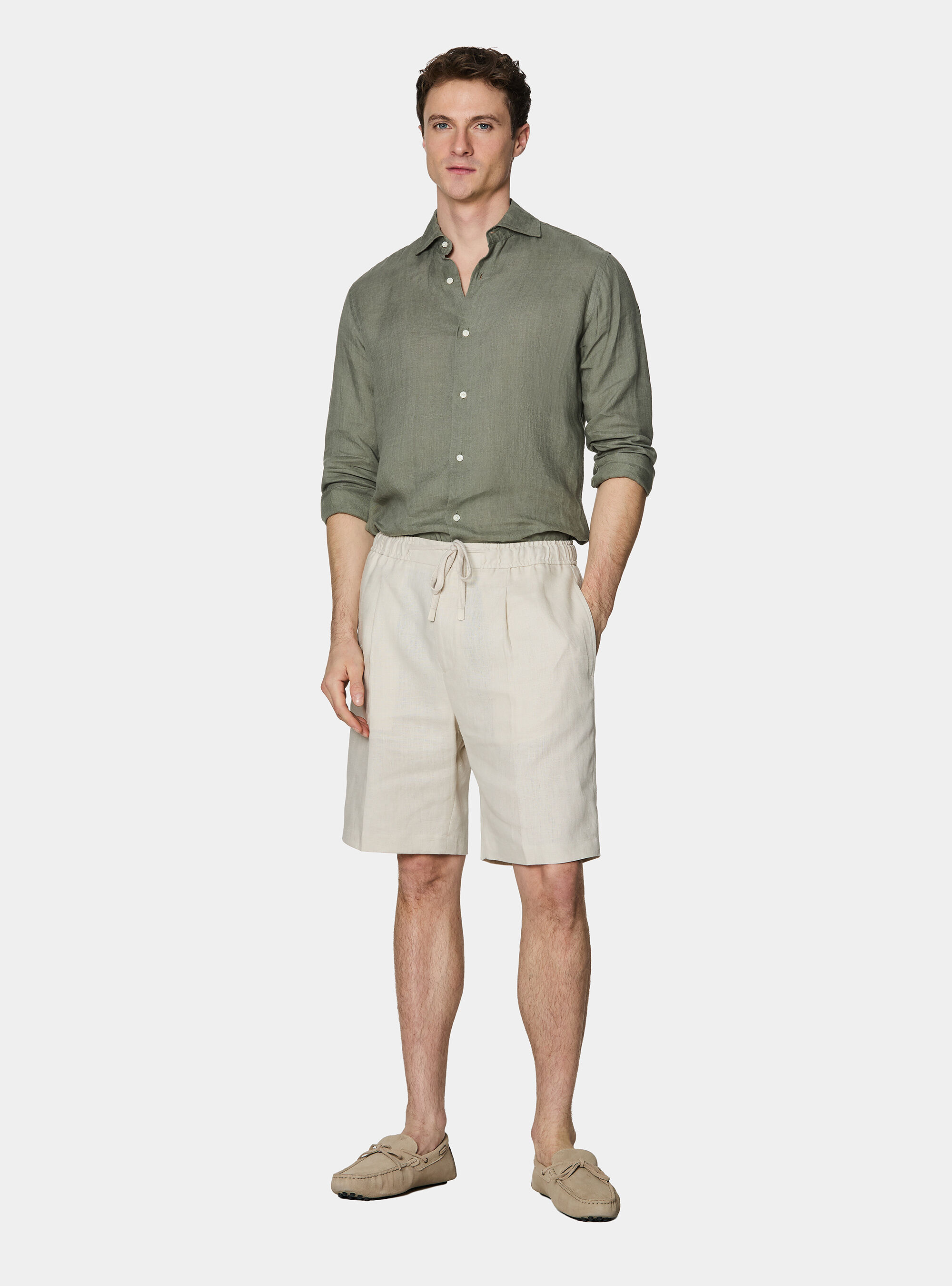 Chemise en pur lin