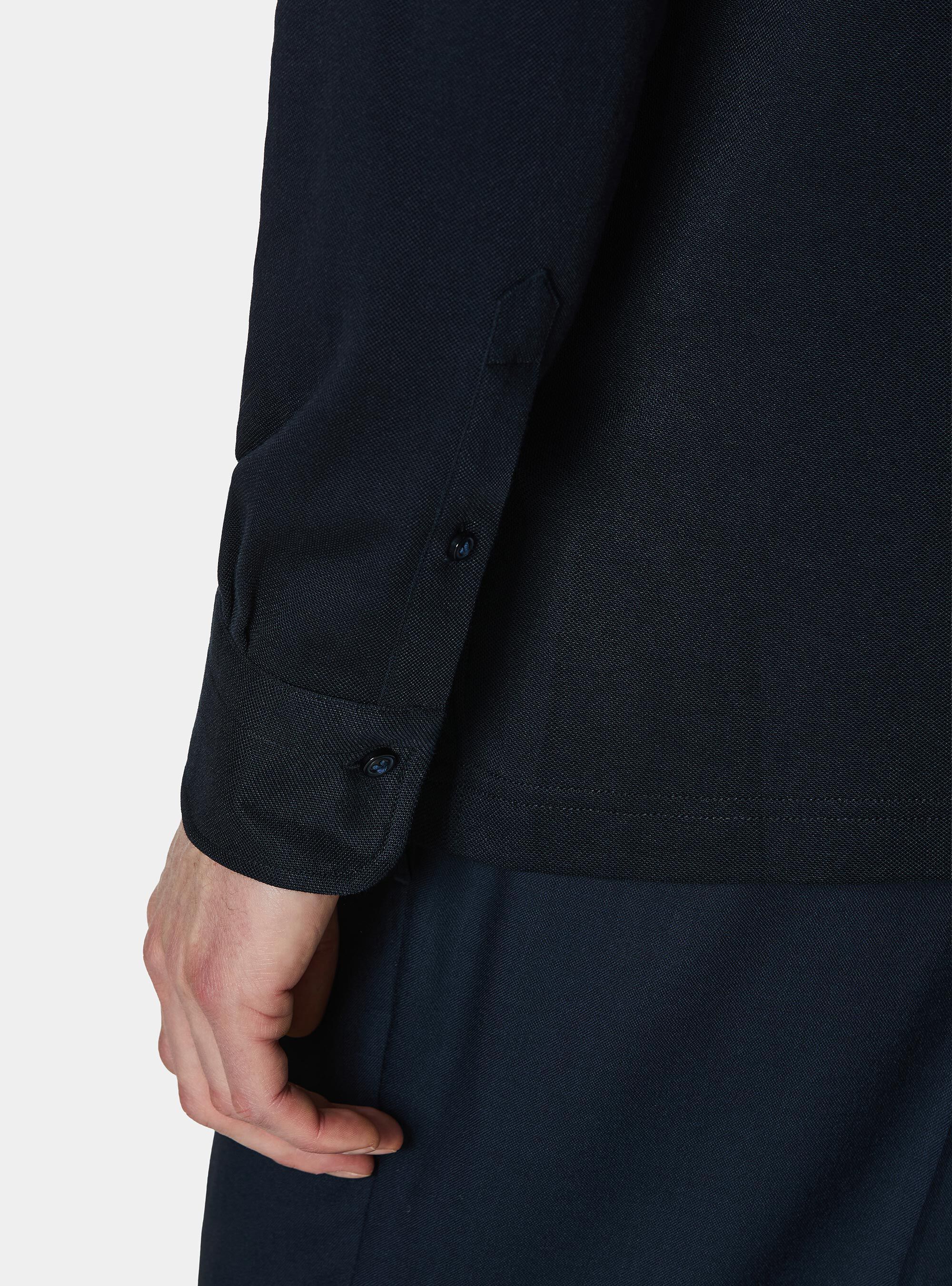 GT01 Poloshirt aus Piqu&eacute;-Baumwollmischung, NAVY 0218C