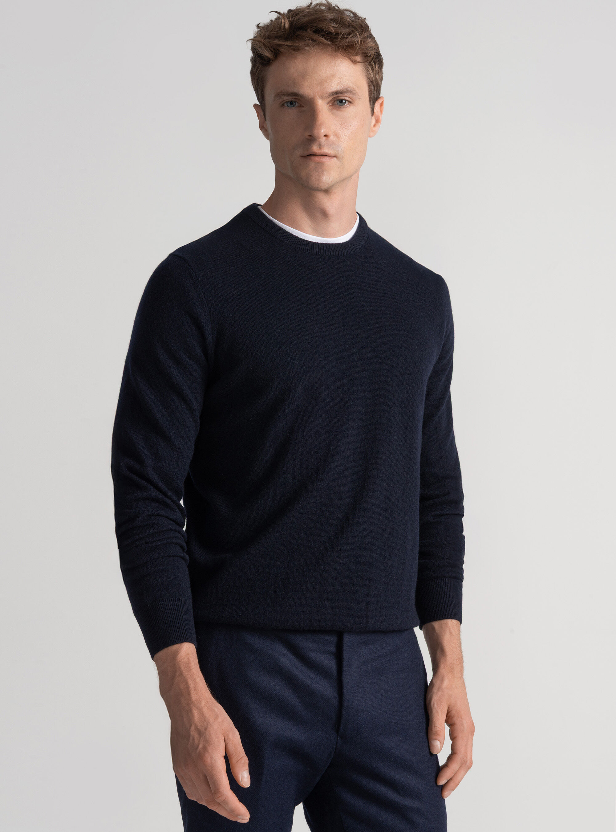 Cashmere crew-neck sweater