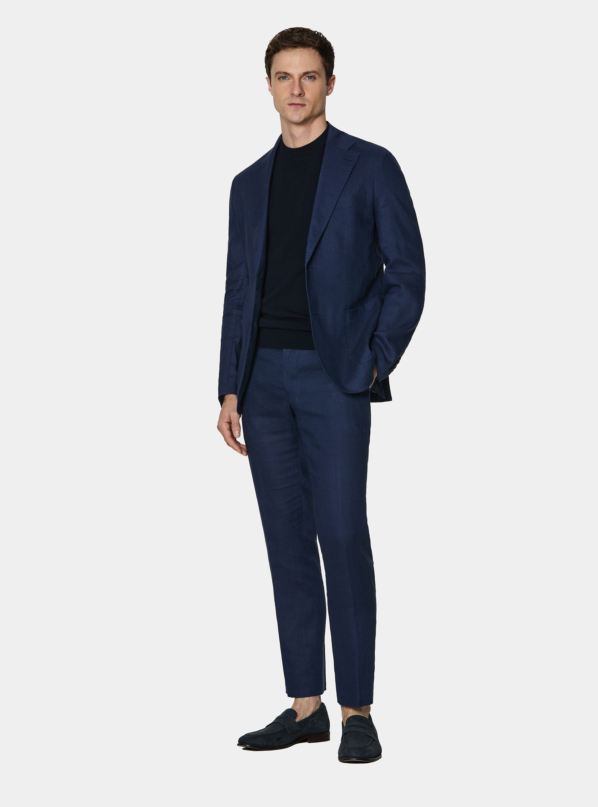 Americana de traje de puro lino
