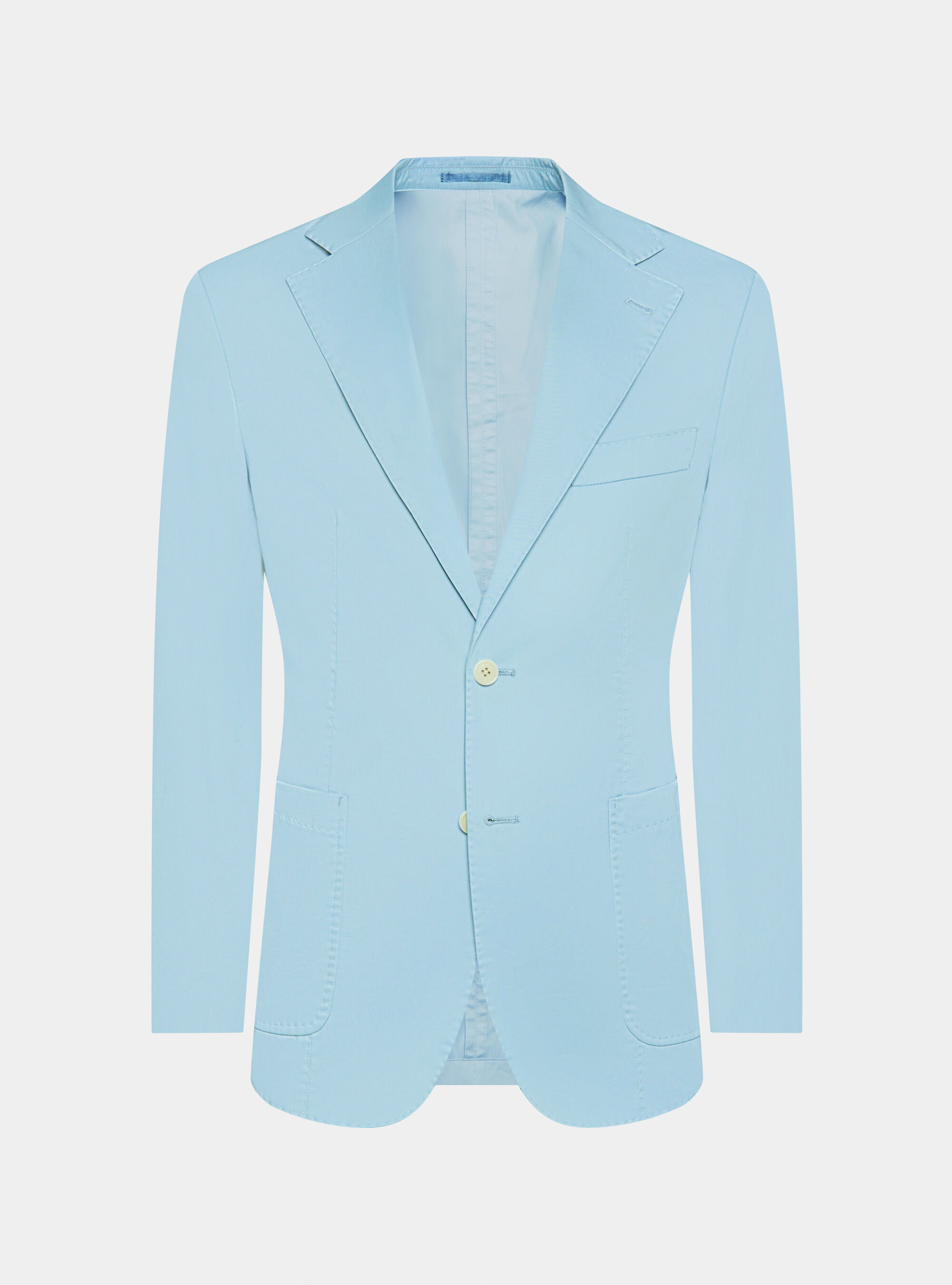 Veste en popeline de coton, BLEU CIEL