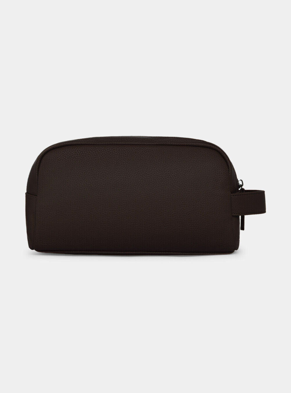 Necessaire with zip, BROWN