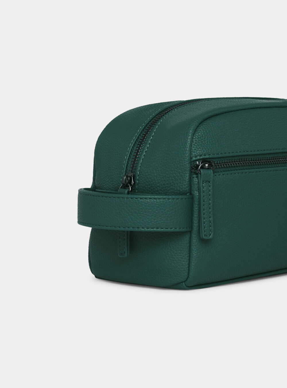 Necessaire with zip, GREEN