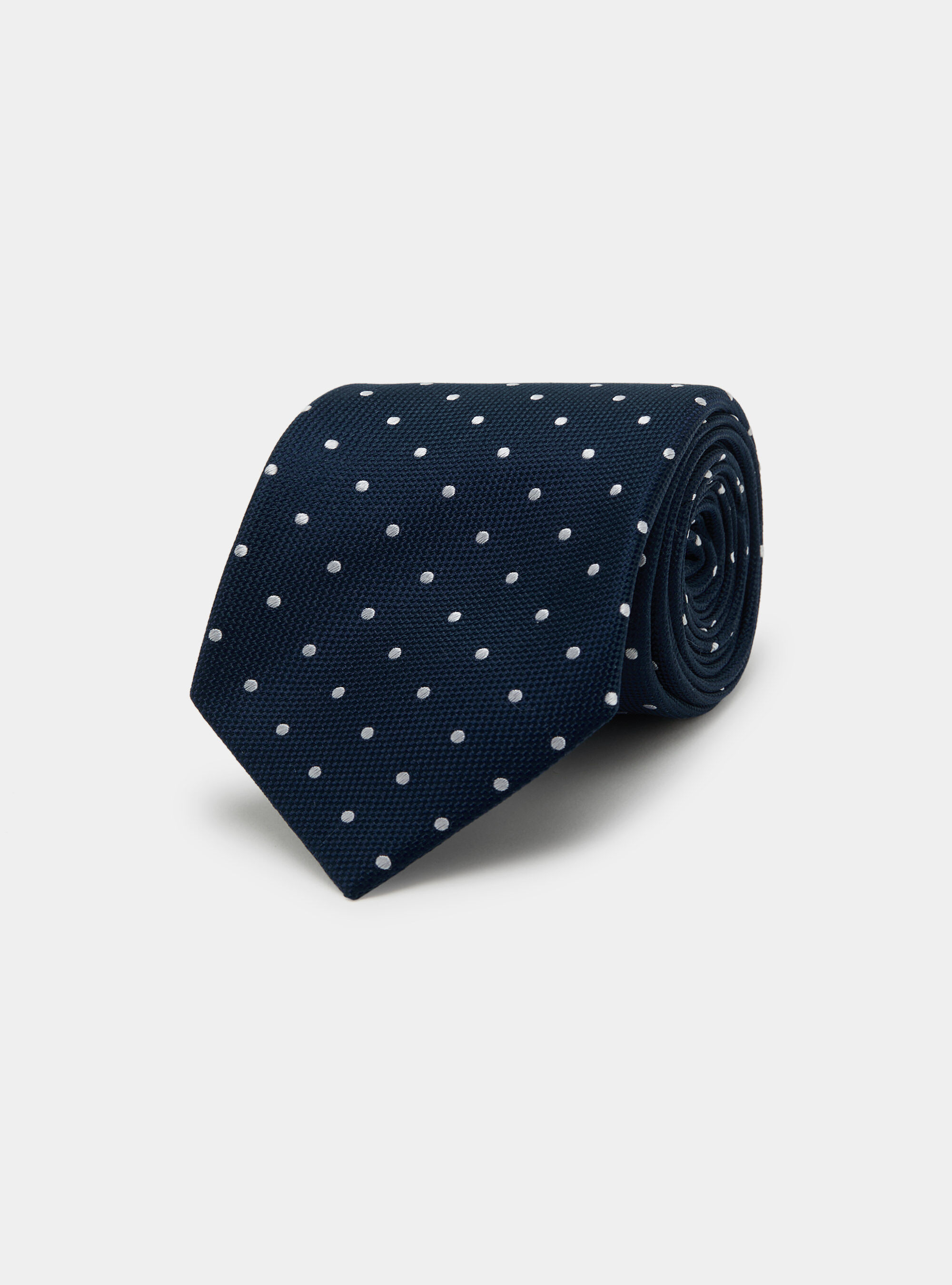 Polka Dot Silk Tie