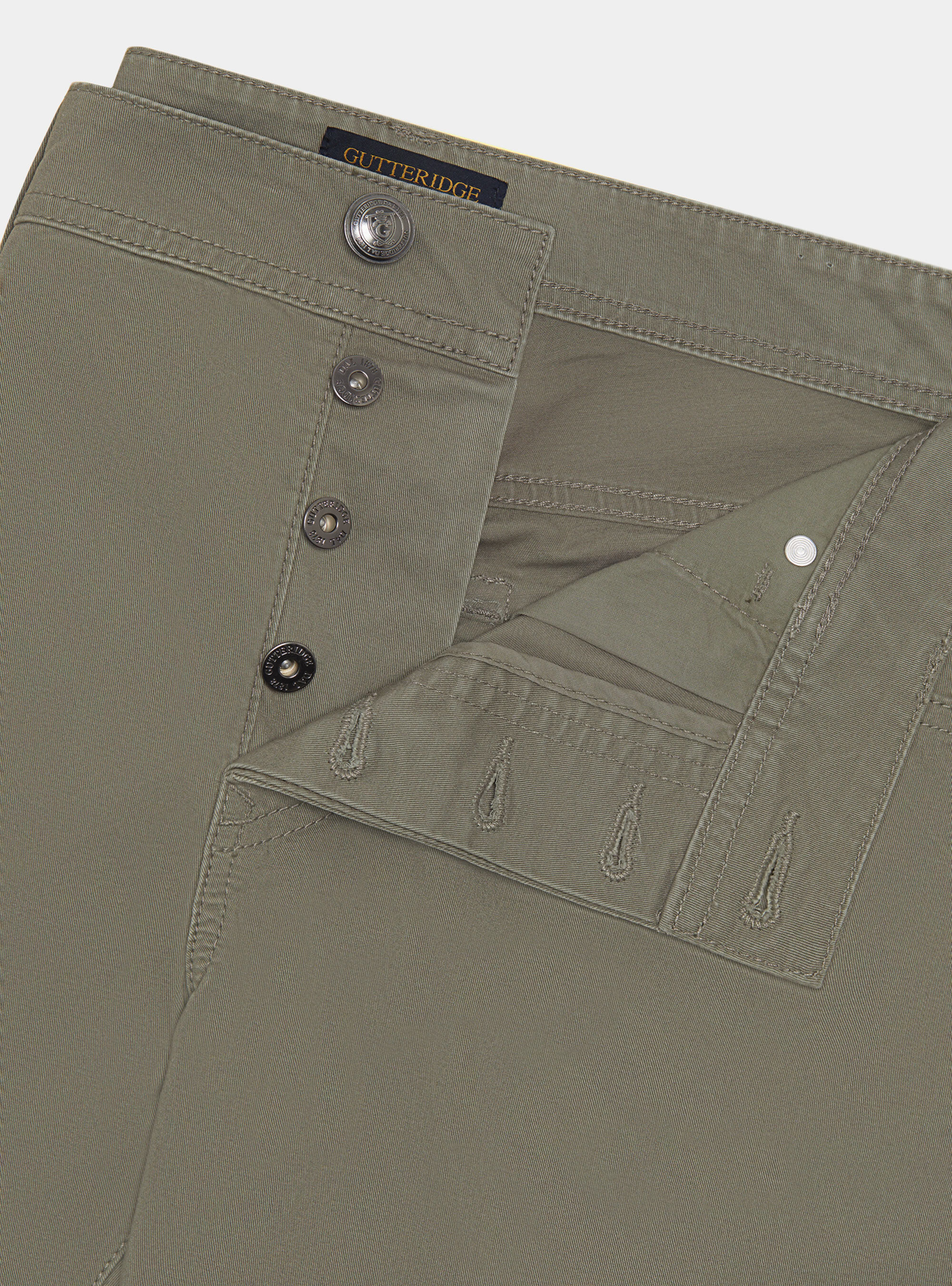 Cotton twill 5-pocket trousers, SALVIA 0602C