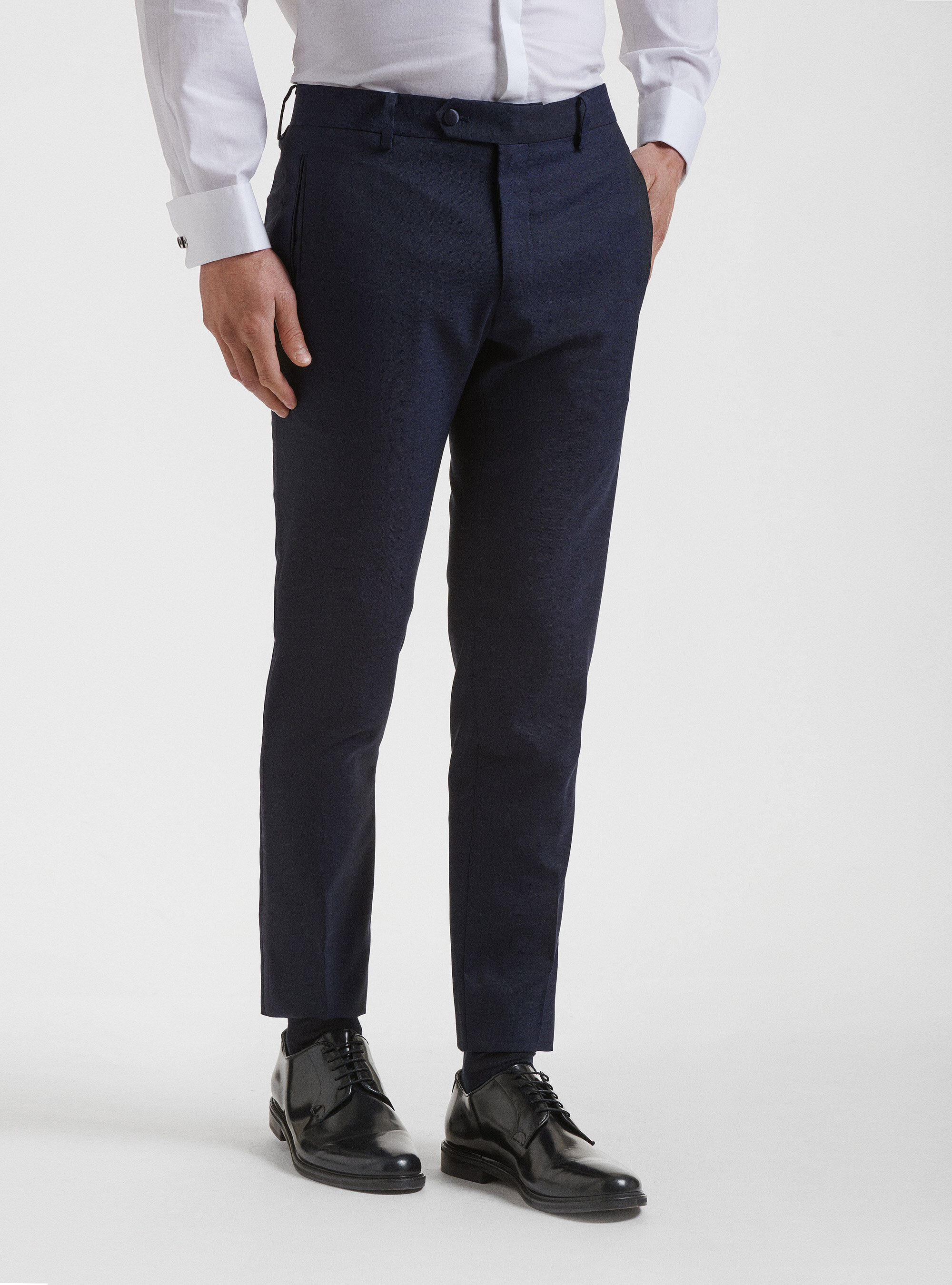 Pure wool smoking trousers Vitale Barberis Canonico