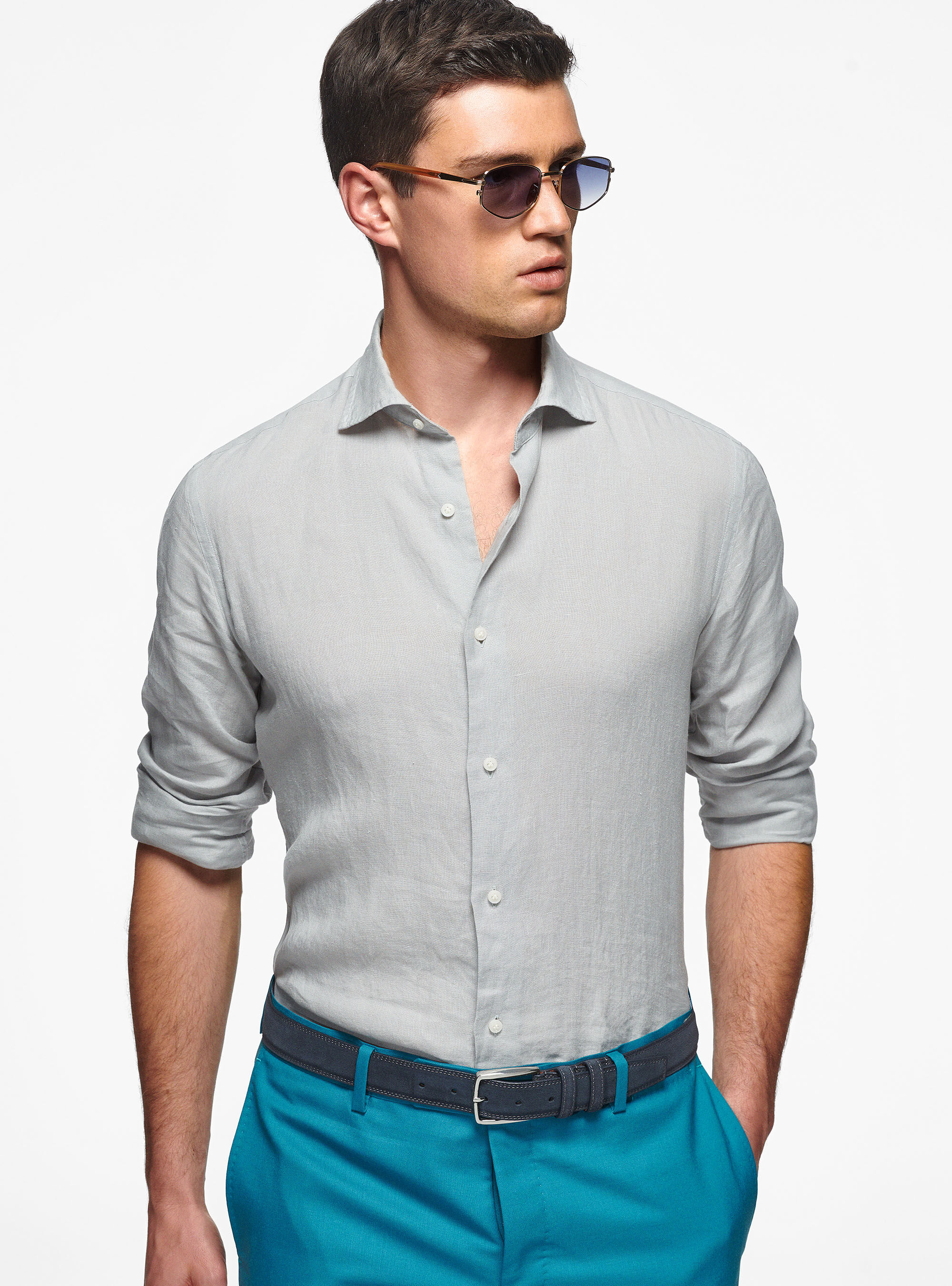 Pure linen shirt