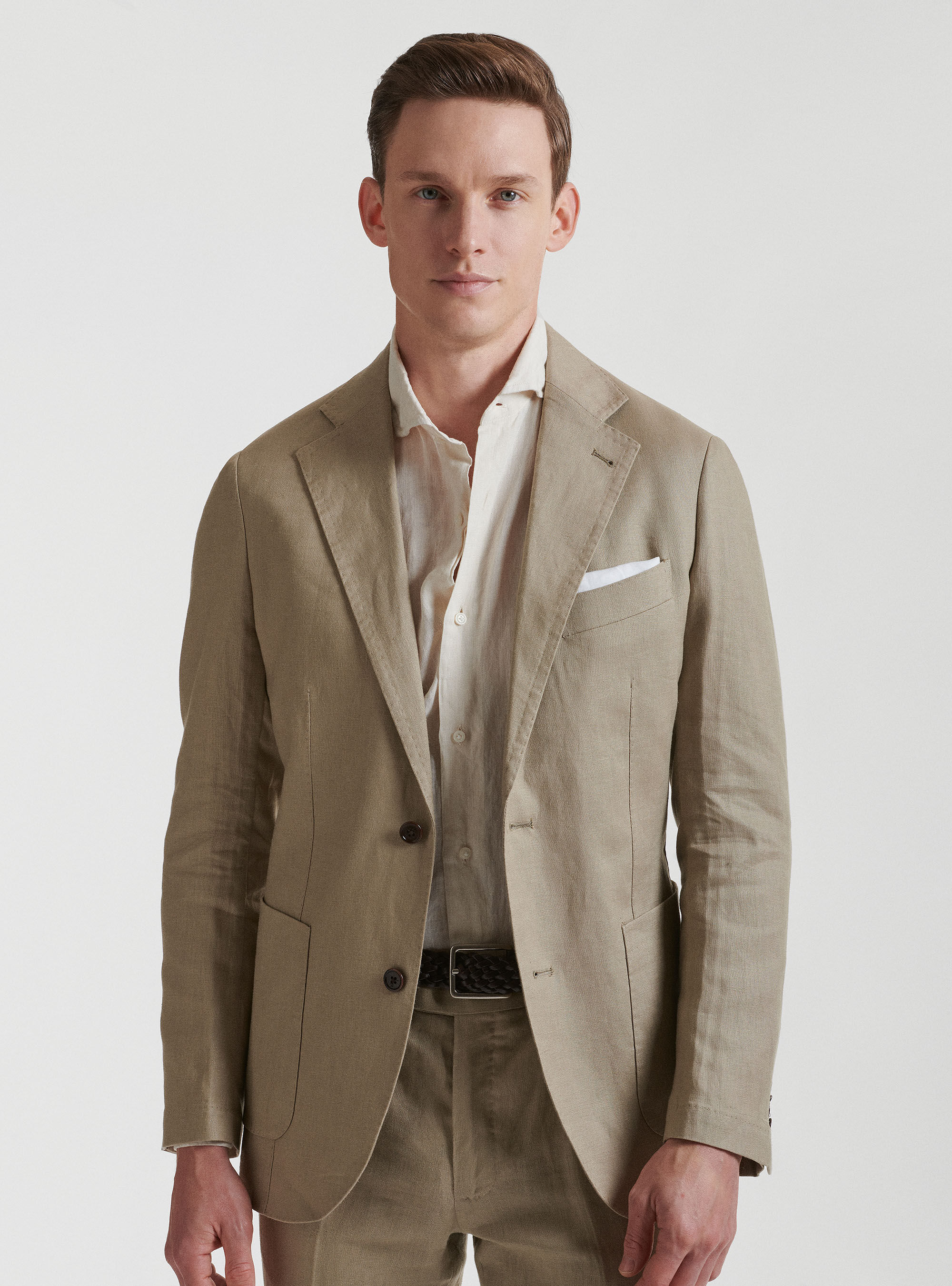 Veste de costume en pur lin