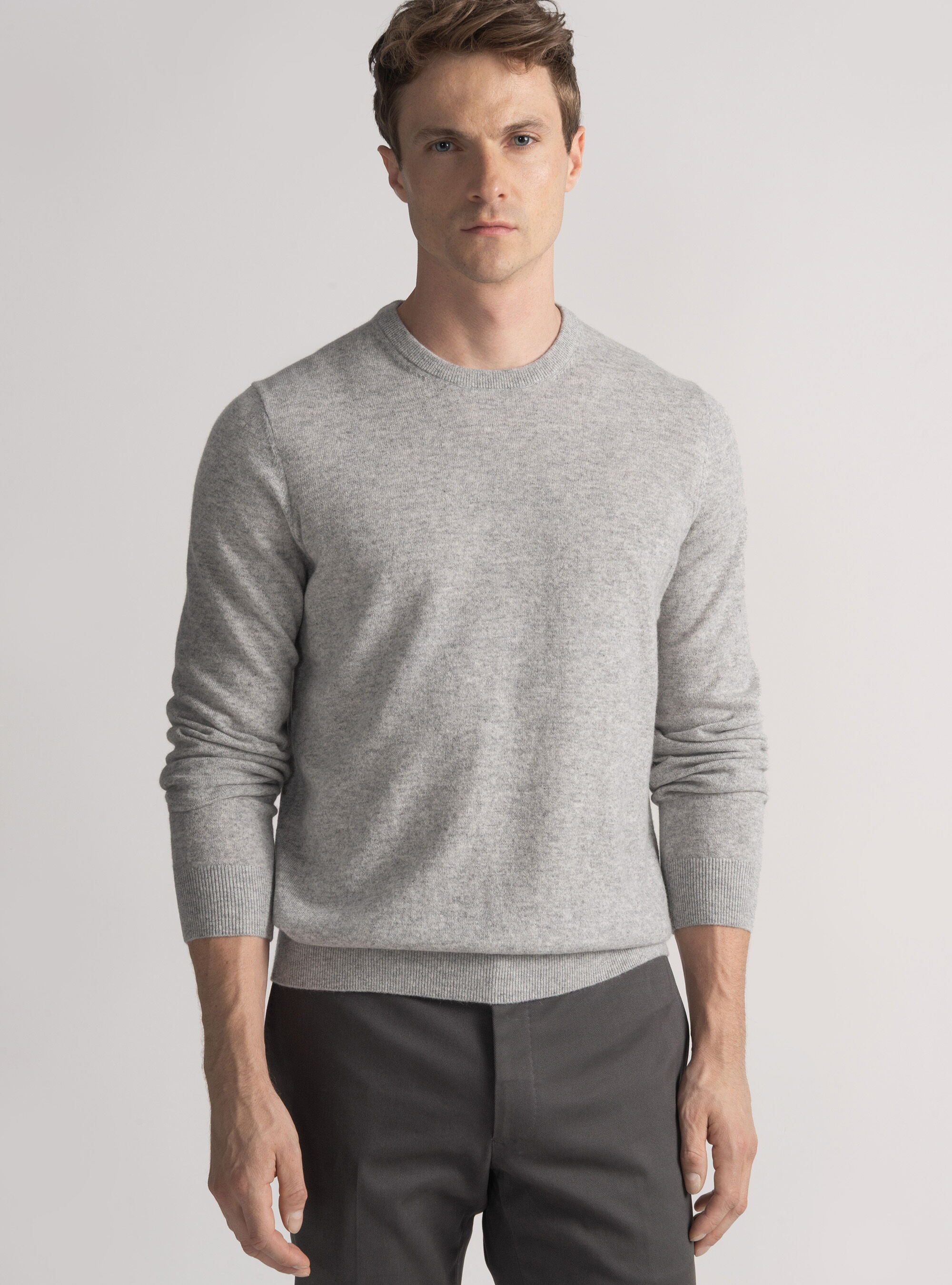 Cashmere crew-neck sweater
