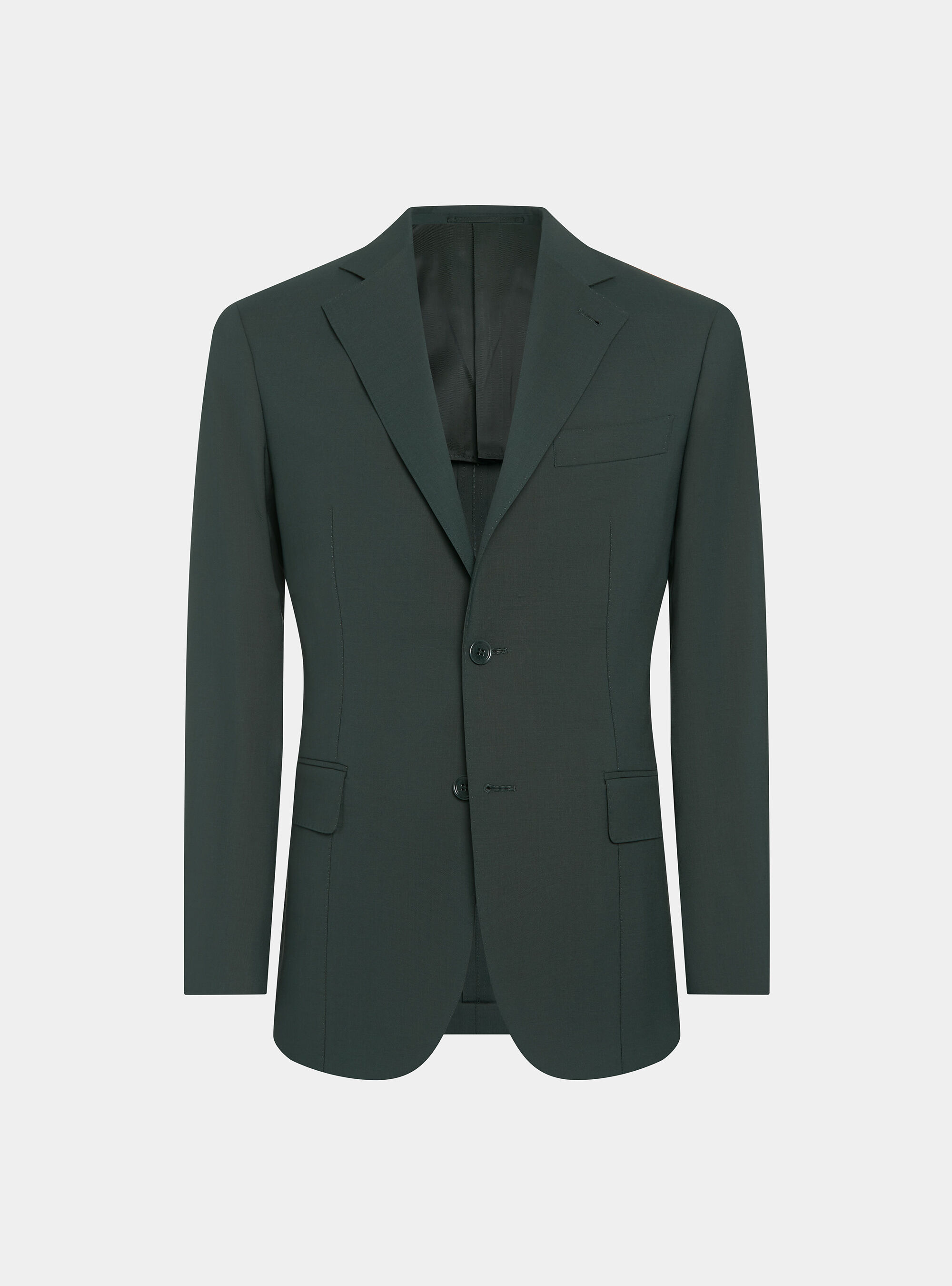 Vitale Barberis Canonico pure wool blazer, GREEN