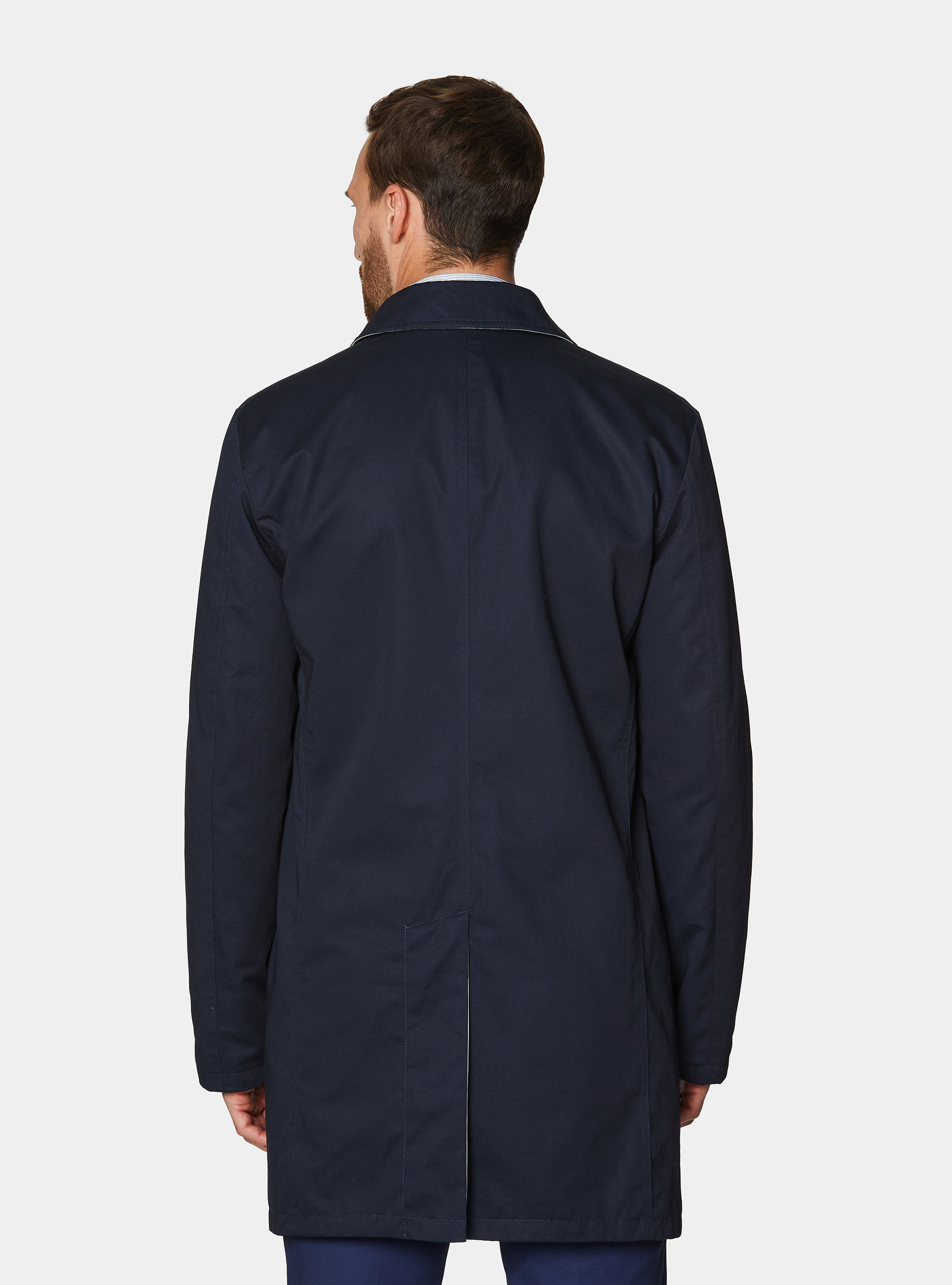 Reversible raincoat, NAVY BLUE
