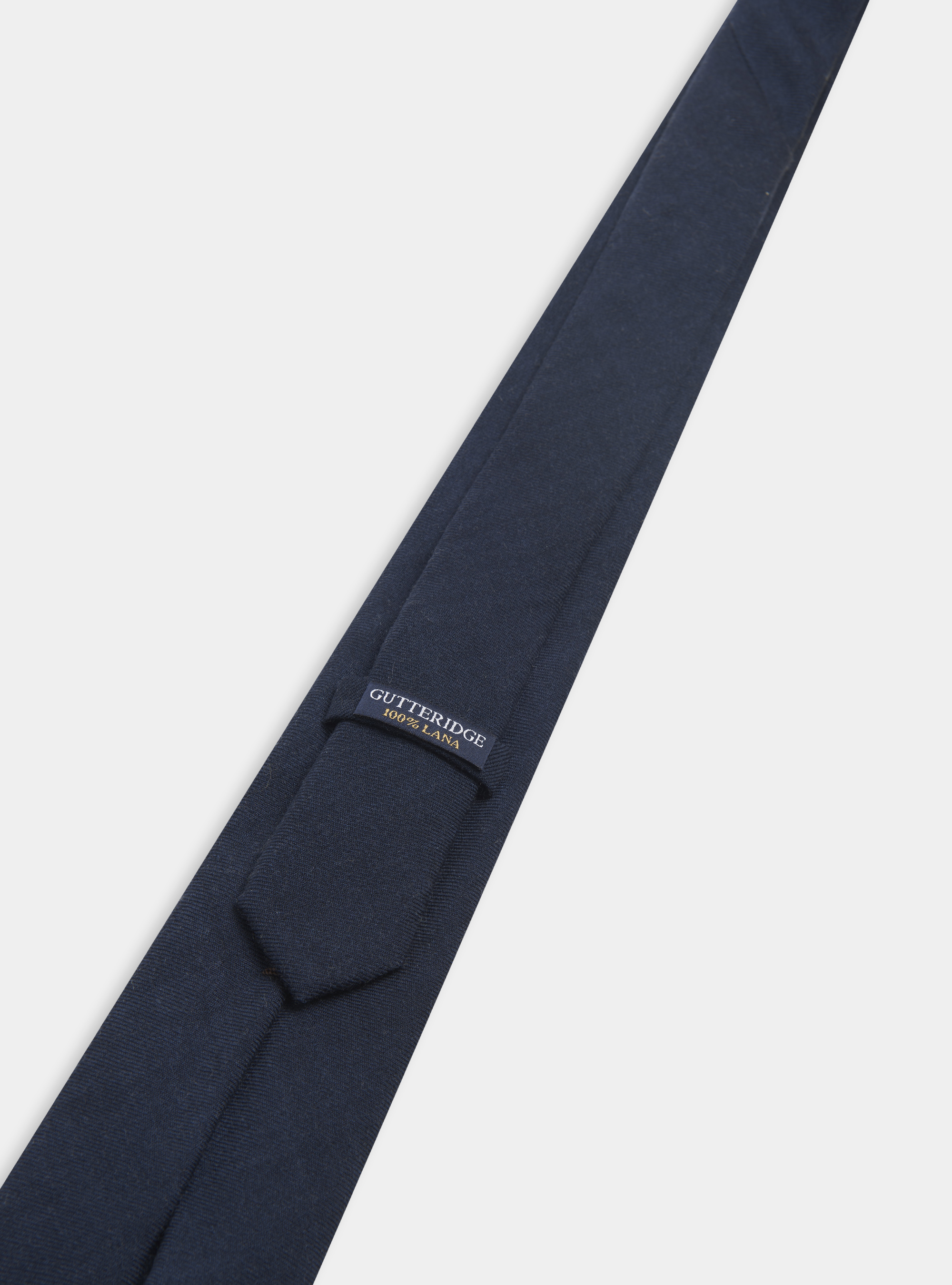 Wool tie, NAVY BLUE