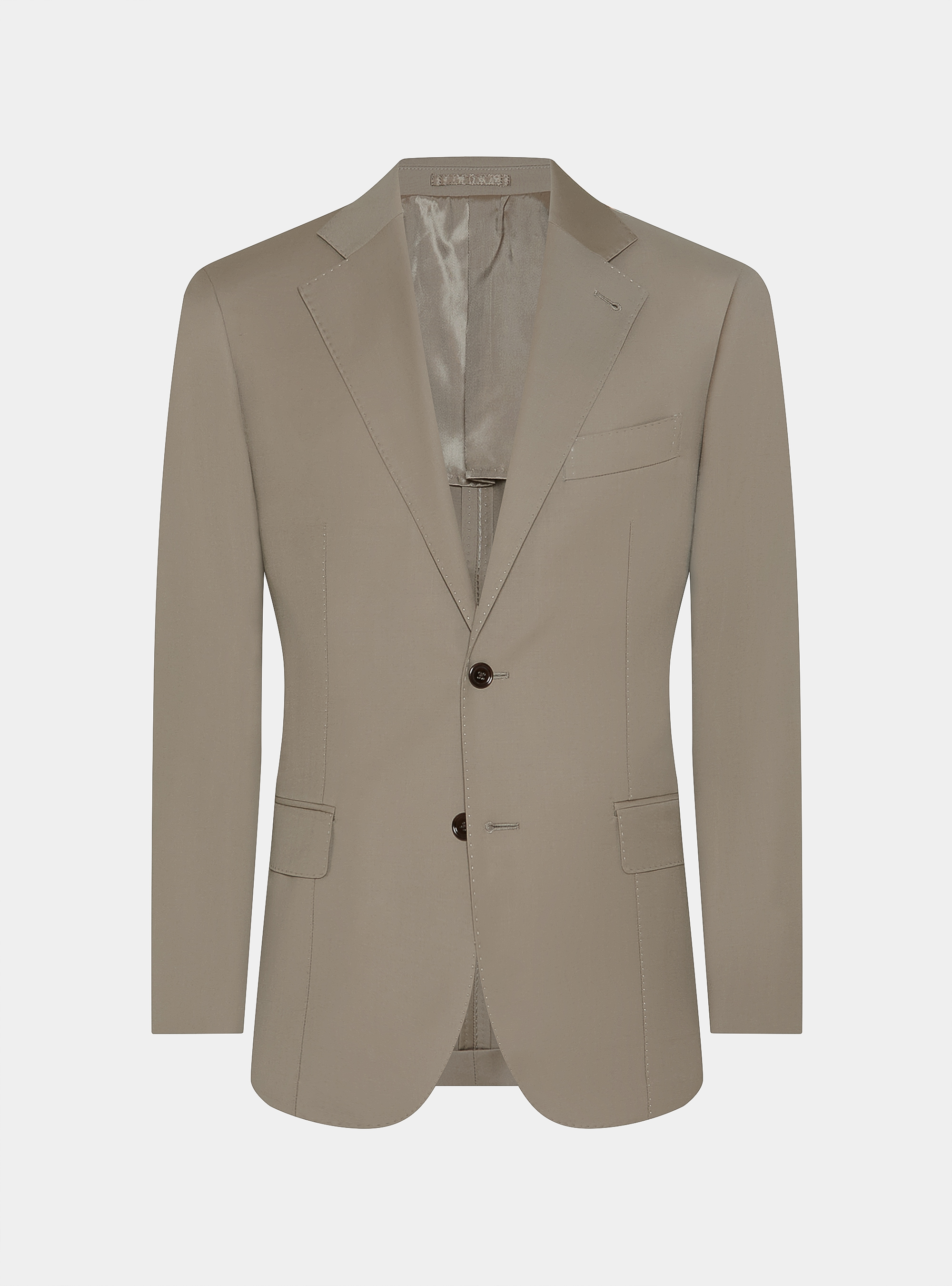 Pure wool suit blazer Vitale Barberis Canonico, MUD
