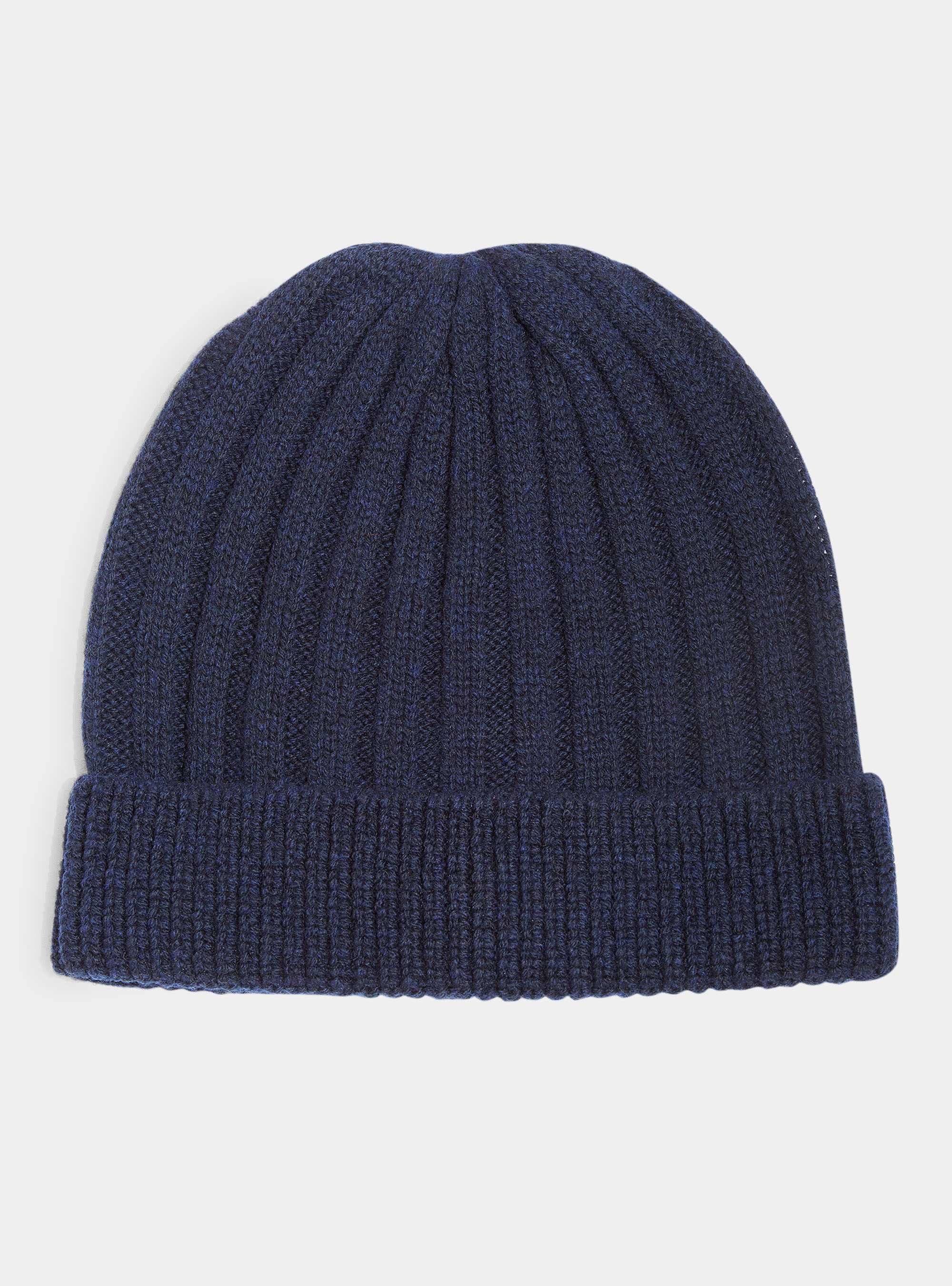 Gorro de lana y cachemira, AZUL MARINO