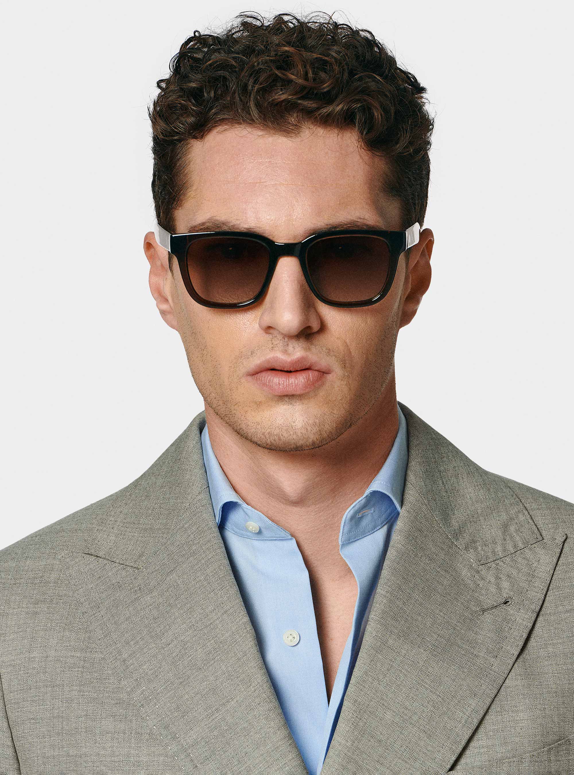 Giacca doppiopetto in pura lana Vitale Barberis Canonico, ECRU
