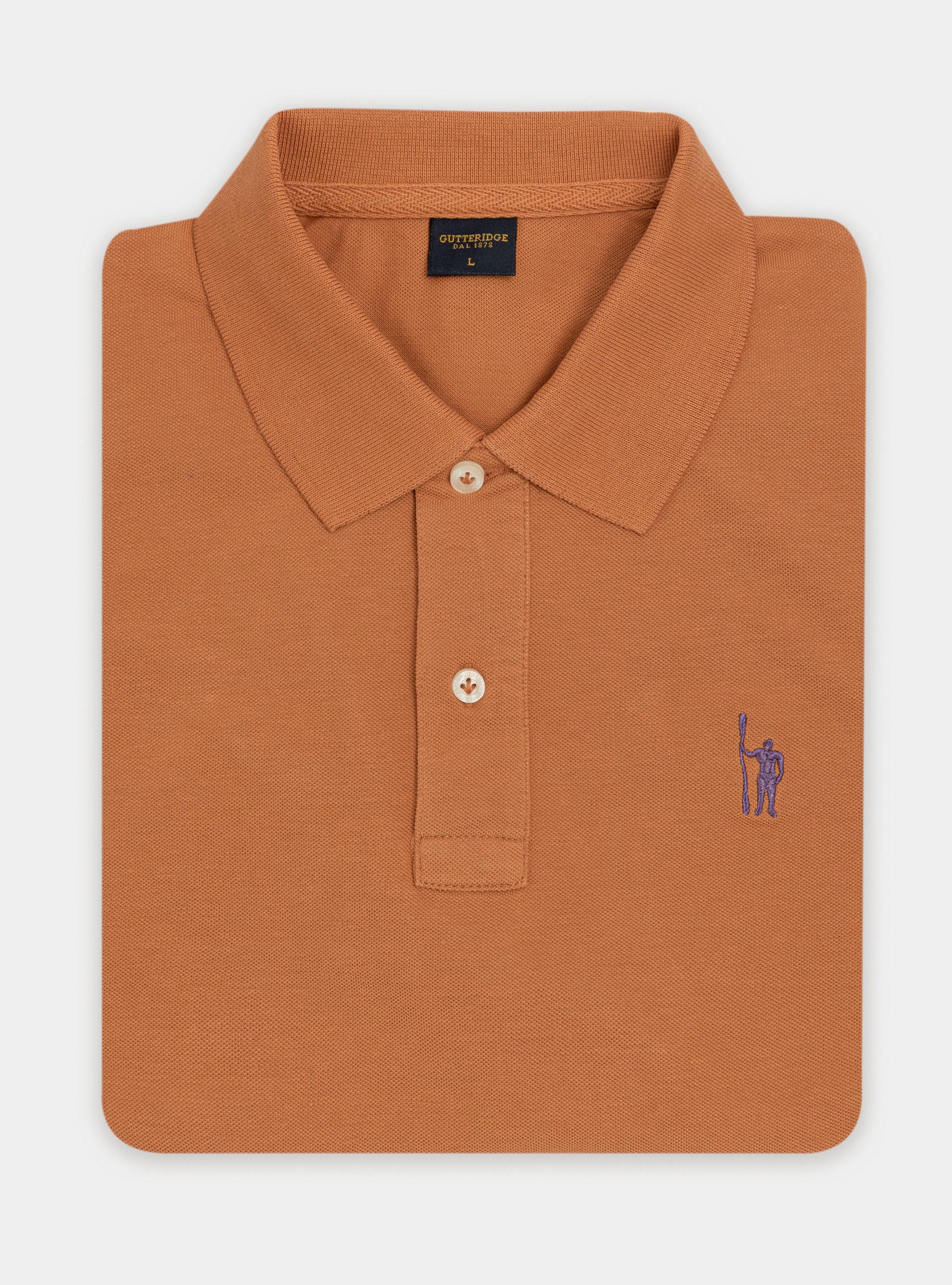 Piqu&eacute; polo shirt with embroidery, 0713C ZUCCA
