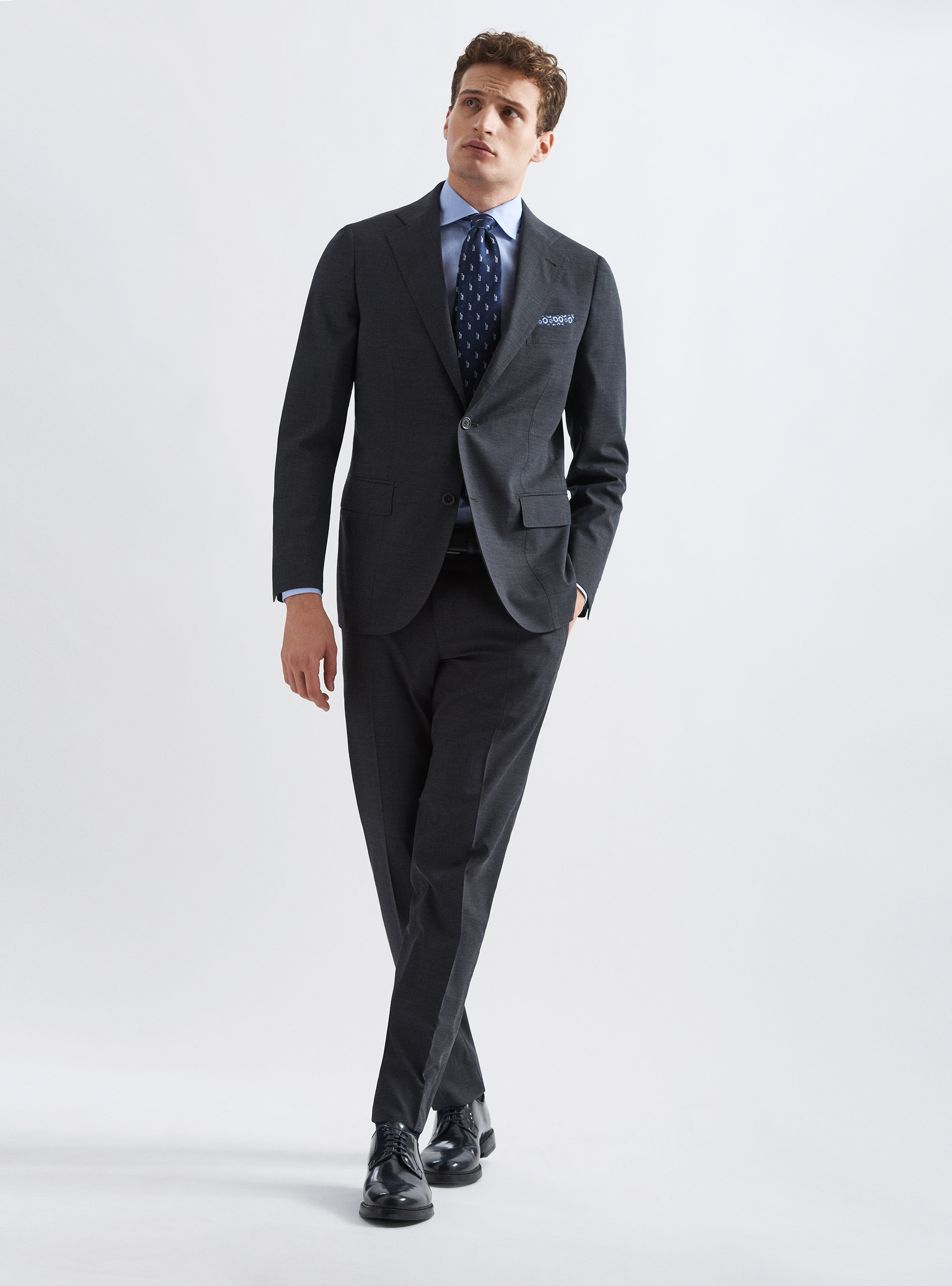 Fresh wool suit blazer, ASFALTO 0112C