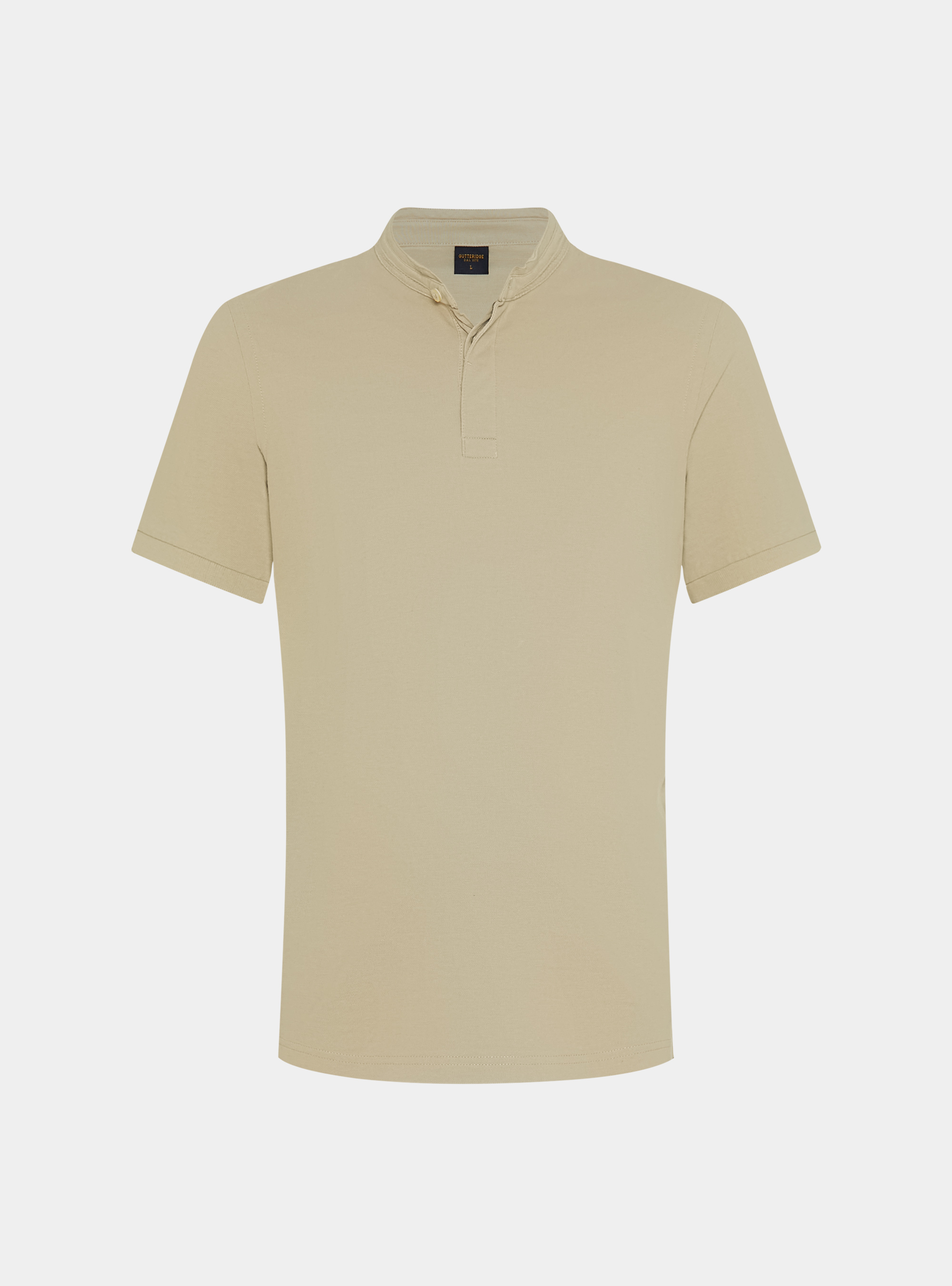 Koreanisches Piqu&eacute;-Poloshirt, ECRU 0560C