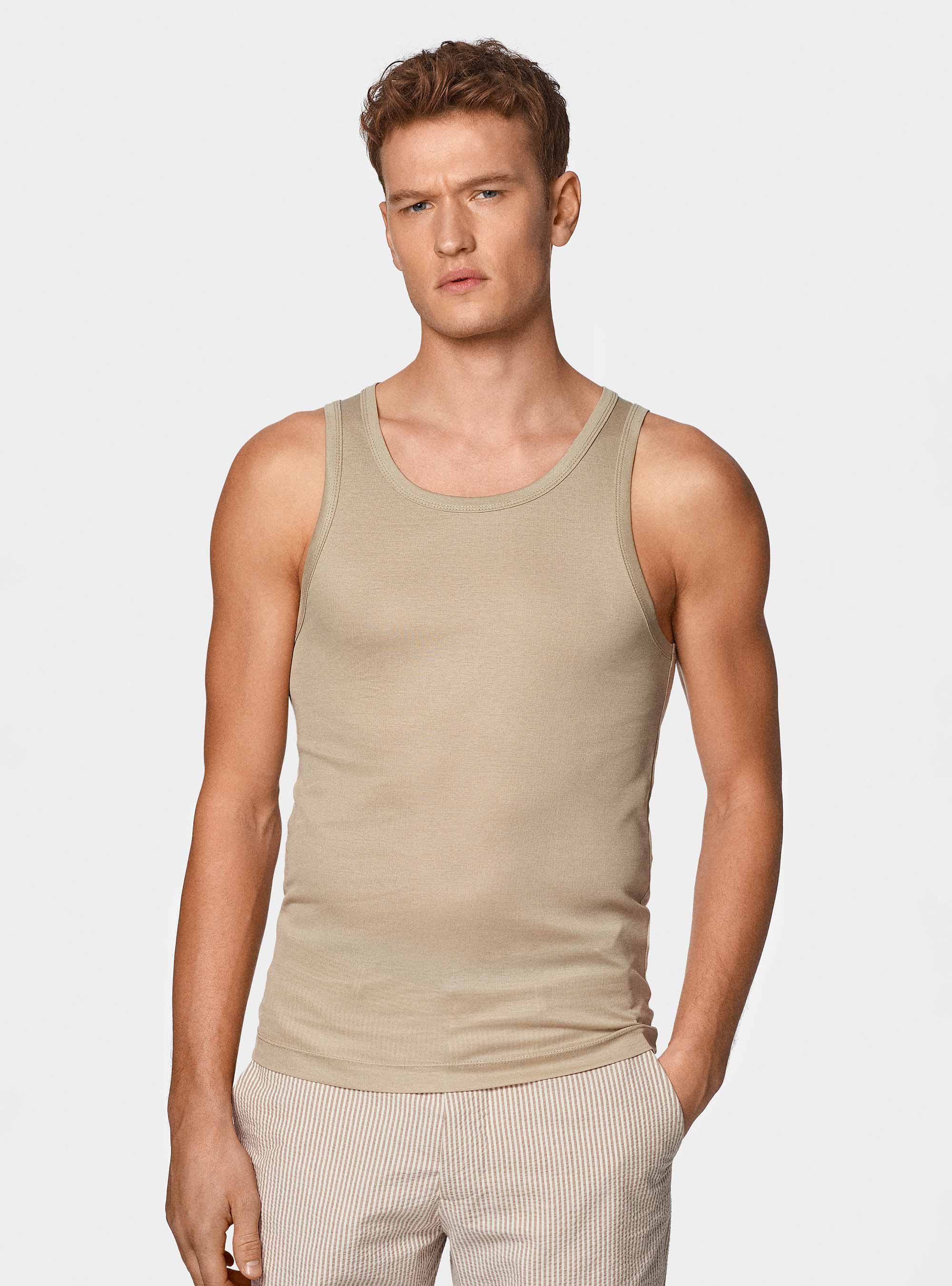 Tanktop aus Baumwollgarn, SABBIA 0561C