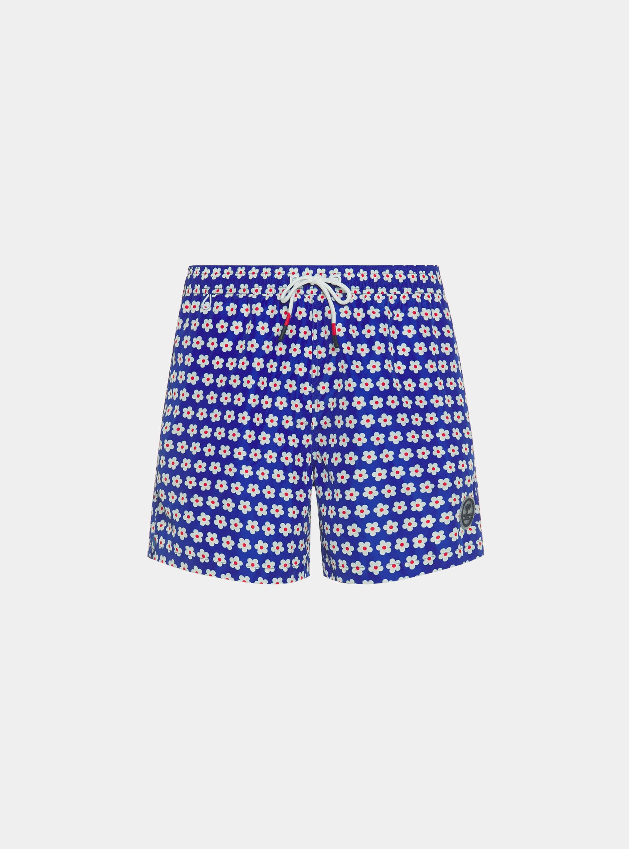 Swimwear with daisies, BLUE