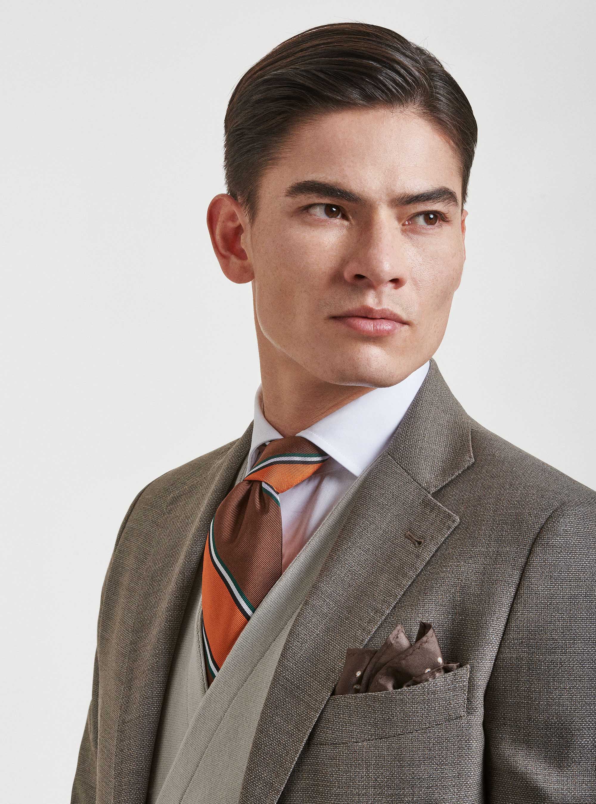 Veste en pure laine Vitale Barberis Canonico, BOUE