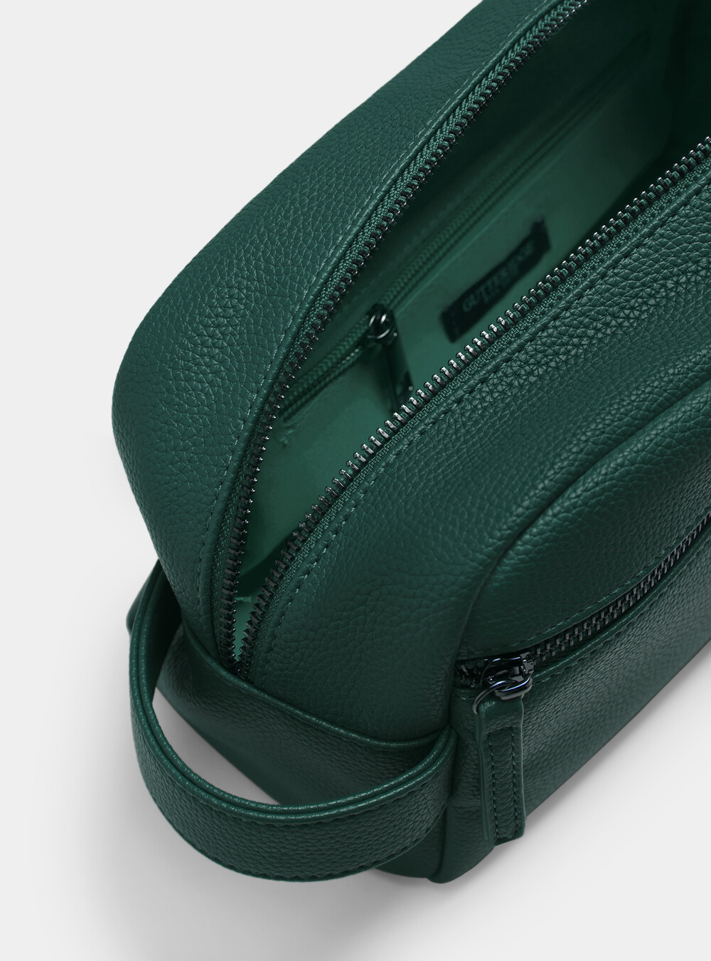 Necessaire with zip, GREEN