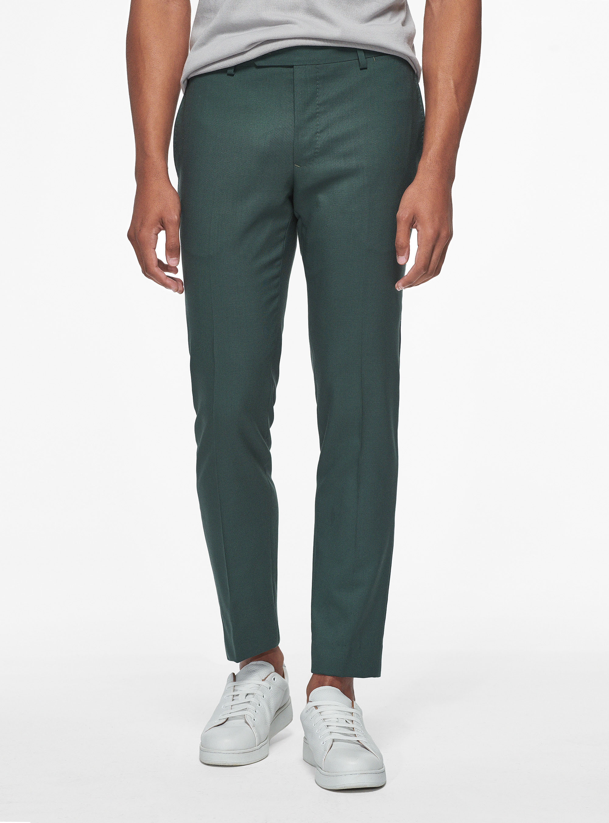 Pure wool trousers Vitale Barberis Canonico, GREEN