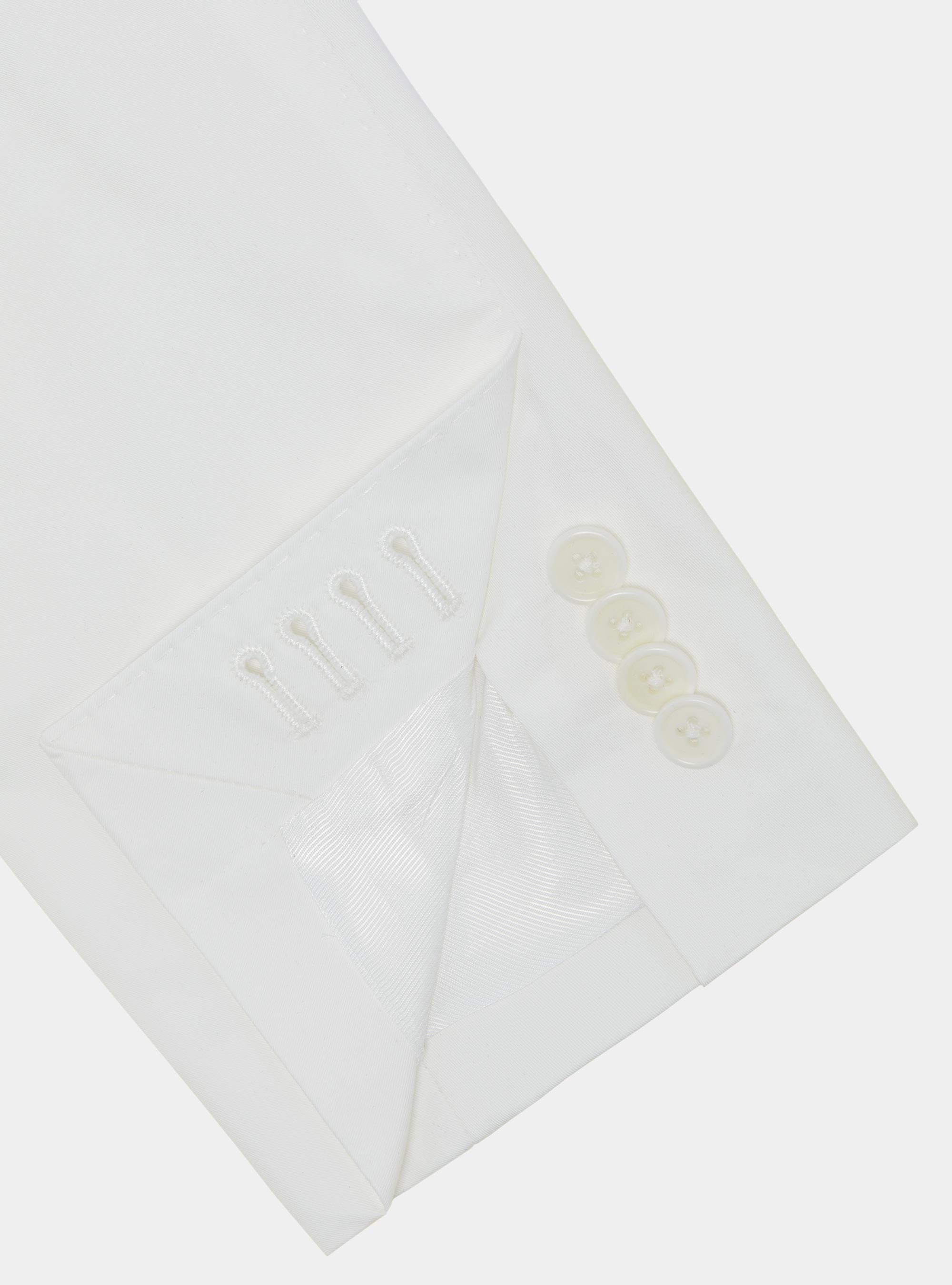 Giacca in cotone popeline, BIANCO