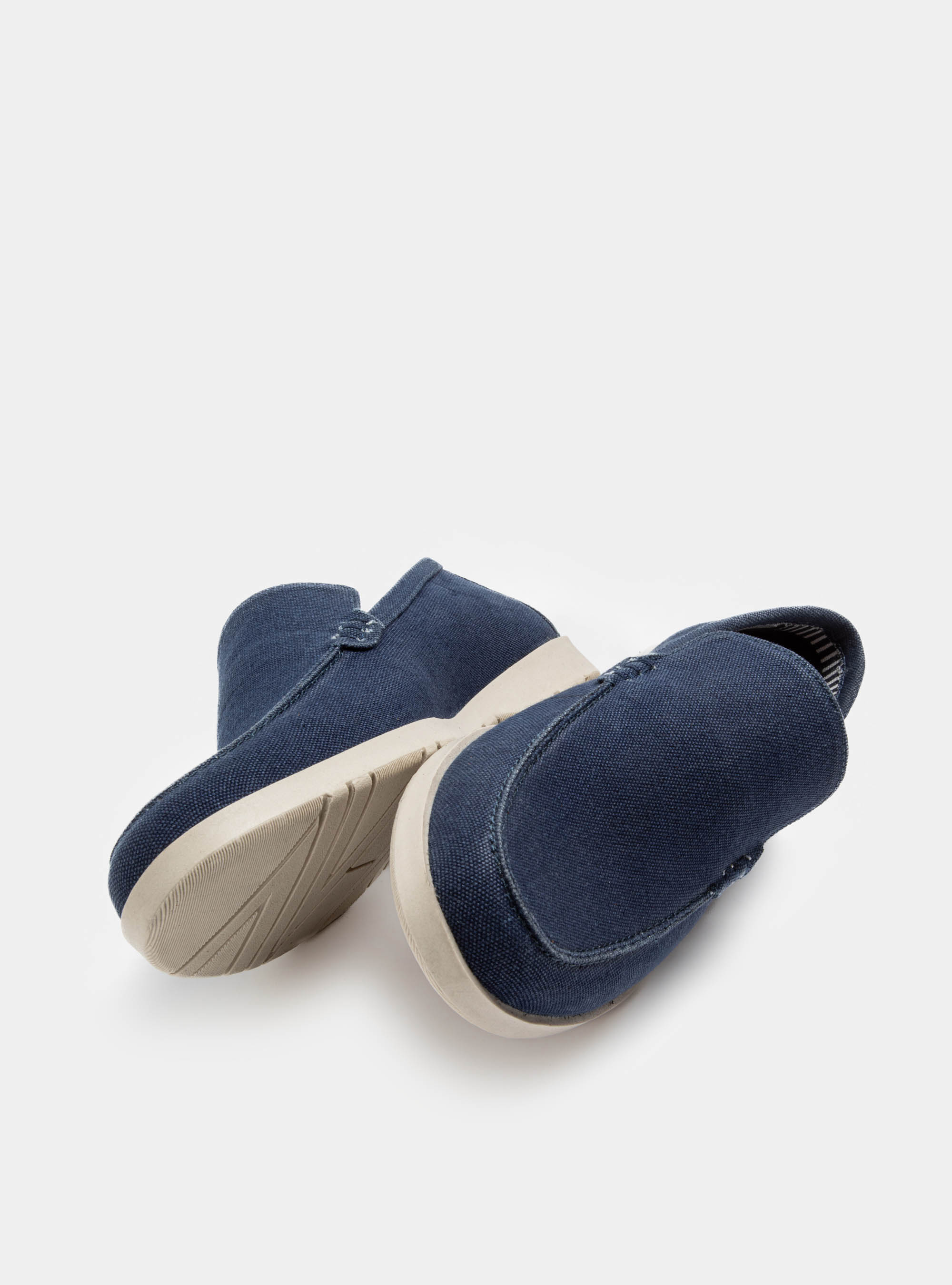 Canvas loafers, BLUE