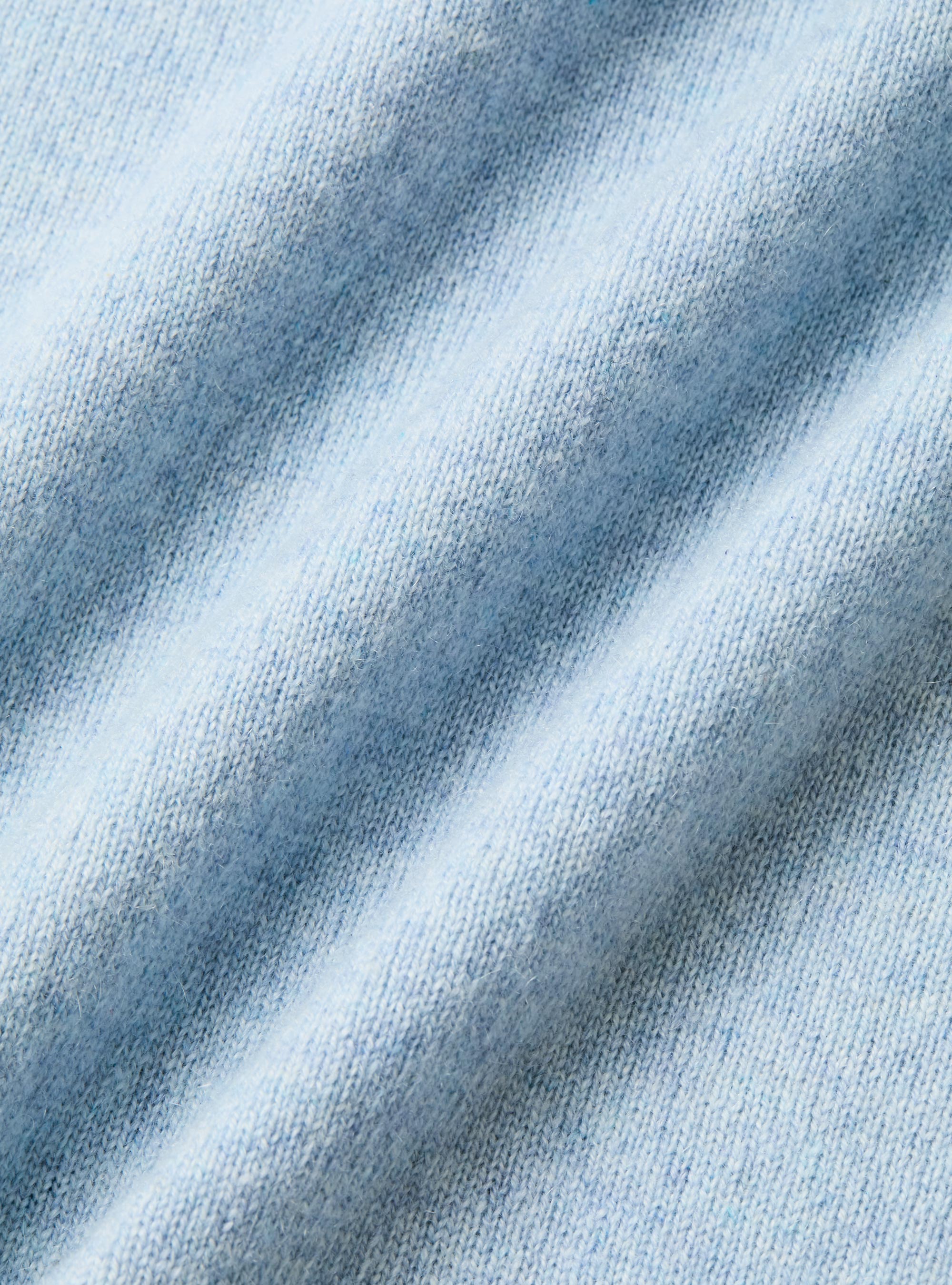 Cashmere crew-neck sweater, AZZURRO POLVERE 0283C