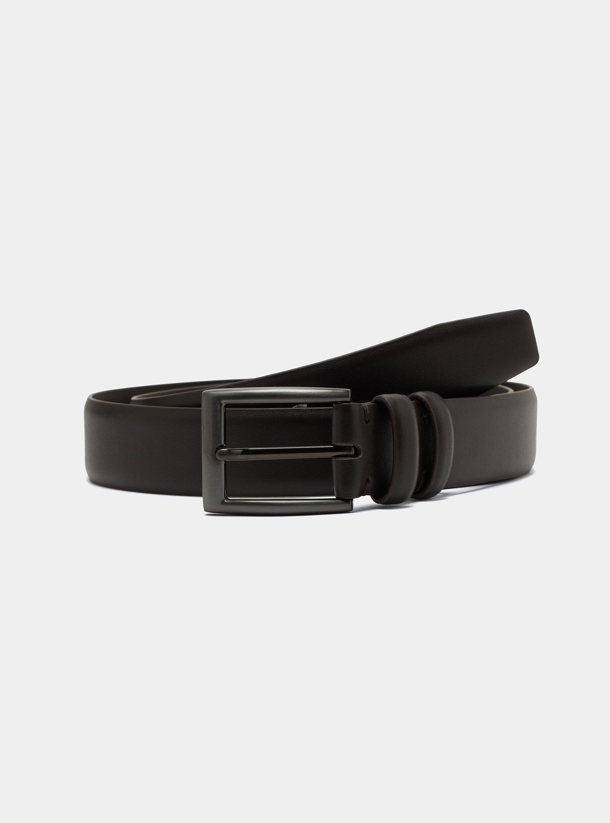 Ceinture en cuir, MARRON
