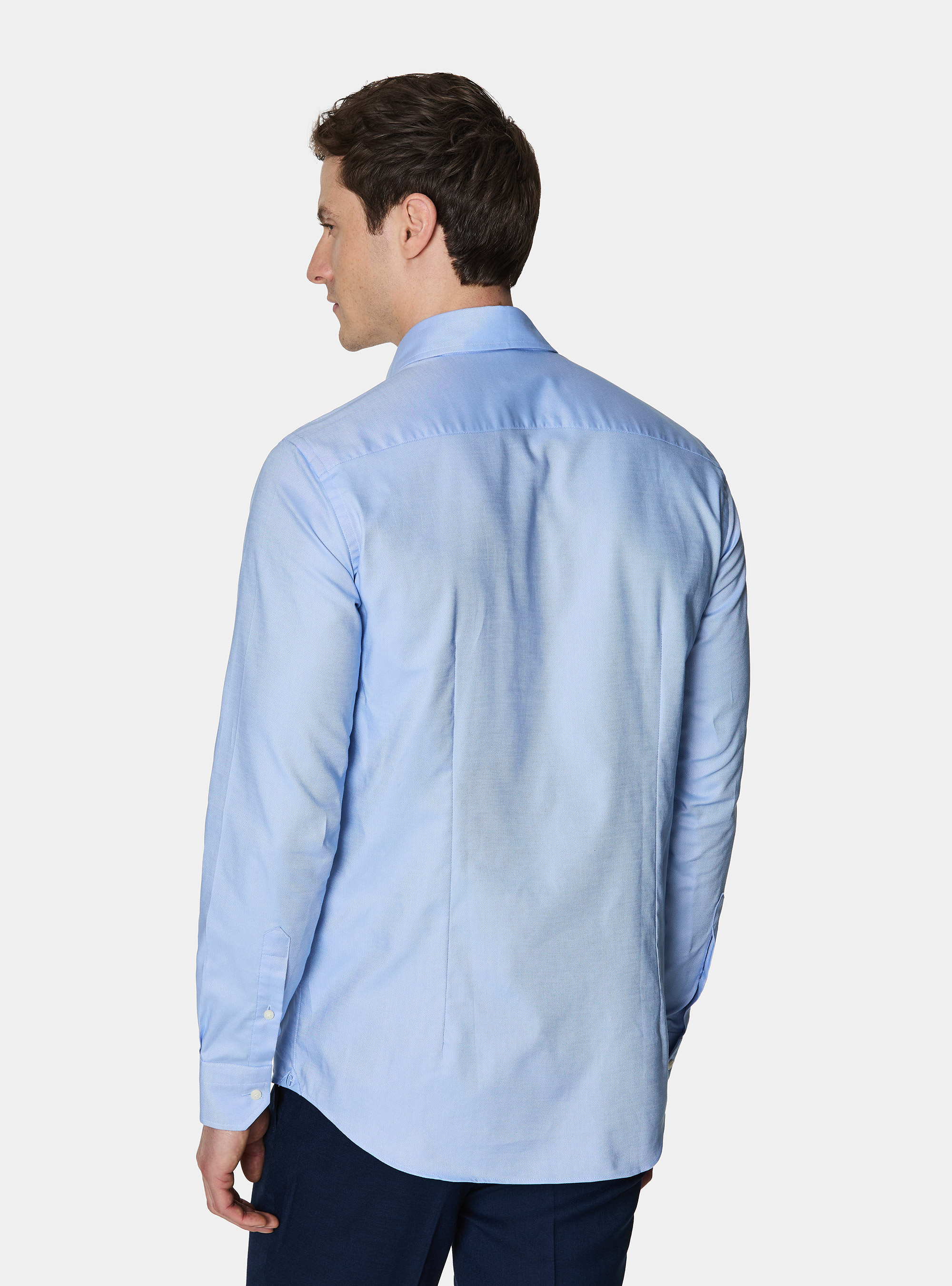 Oxford cotton shirt, LIGHT BLUE