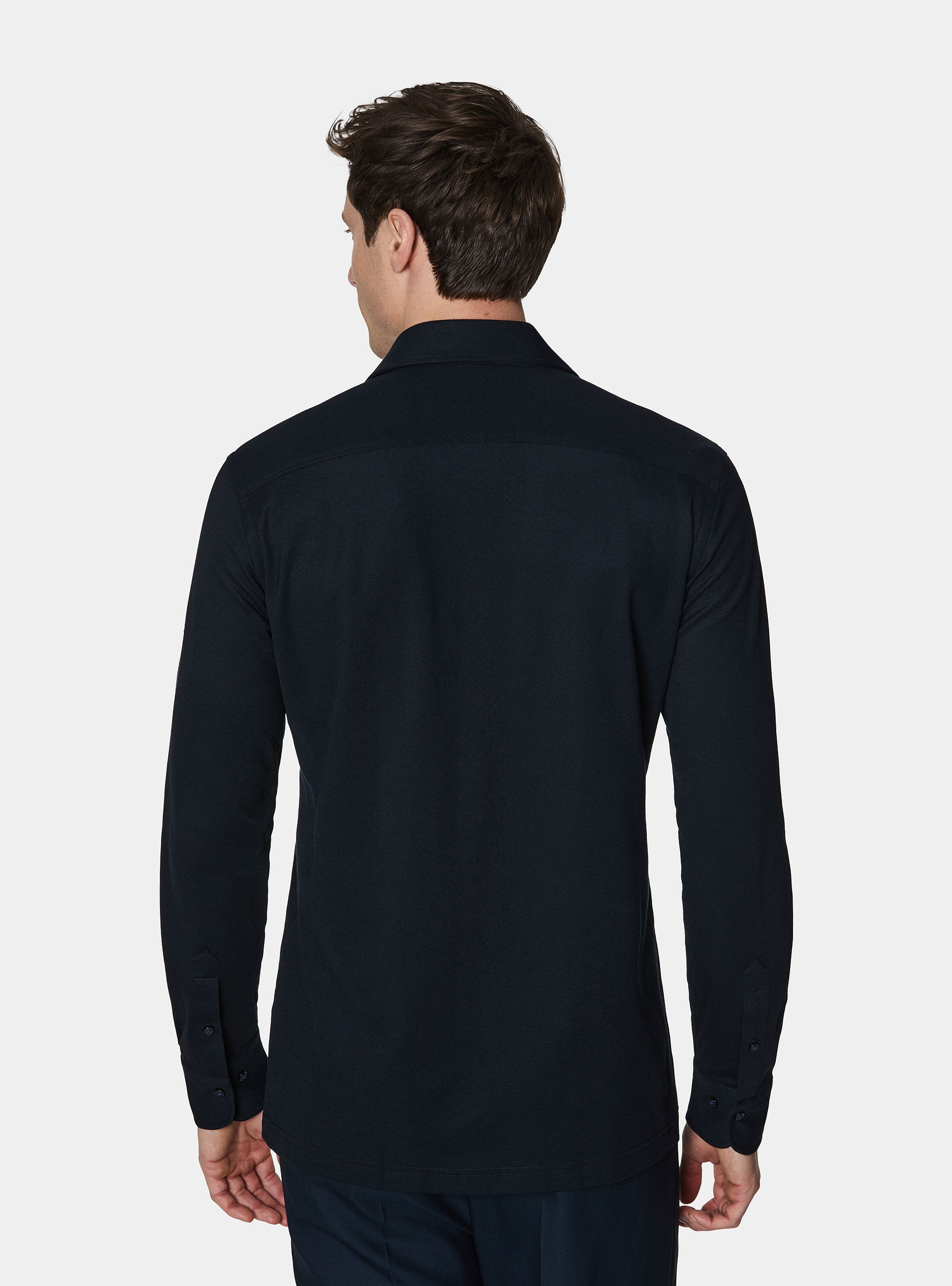 GT01 Poloshirt aus Piqu&eacute;-Baumwollmischung, NAVY 0218C