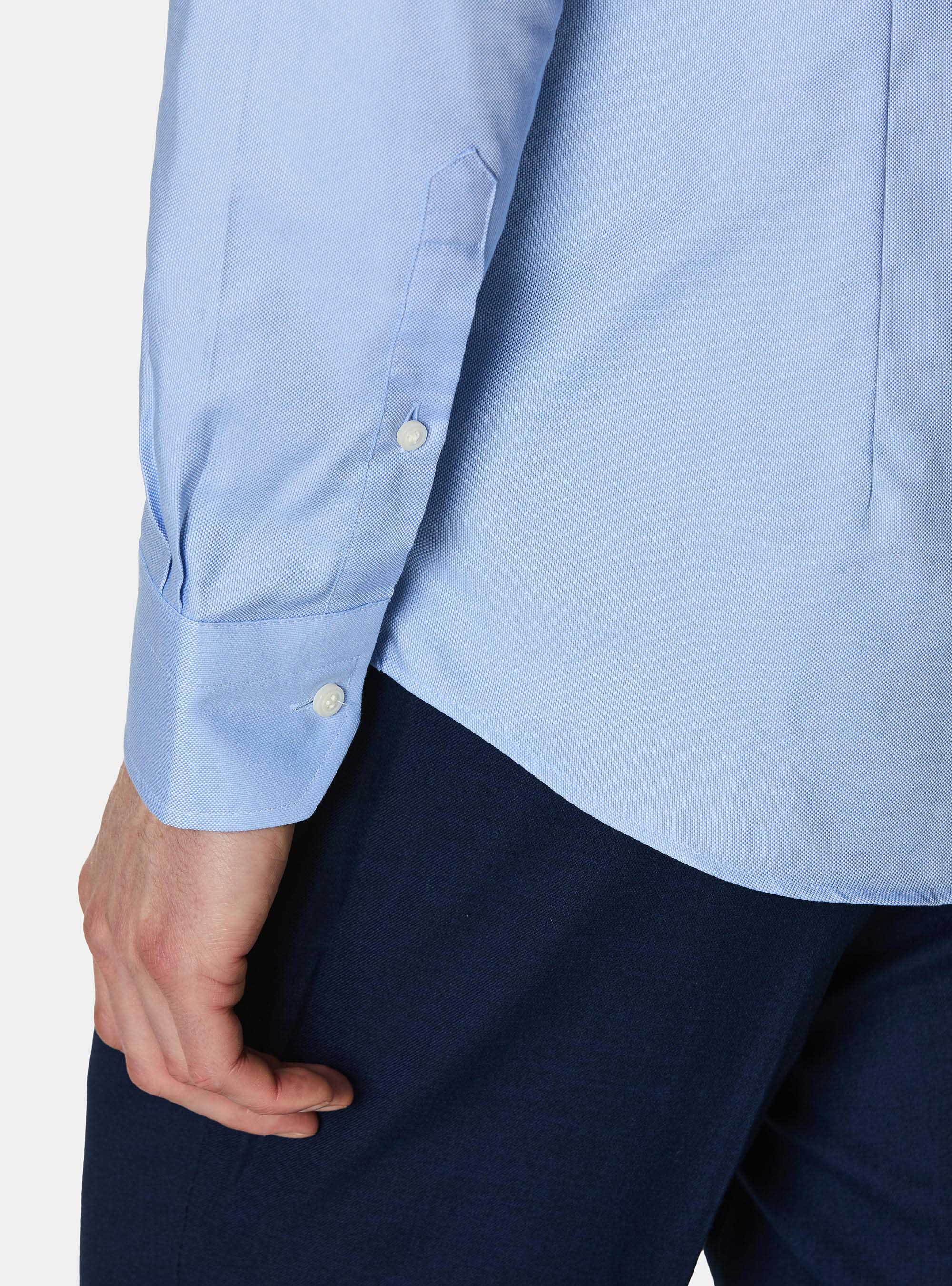 Oxford cotton shirt, LIGHT BLUE
